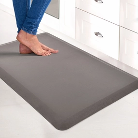 17.3x28 Anti-Fatigue Comfort Mat.3/4 Inch Non Slip Foam Cushioned Kitchen Rugs - 28''X17.3''