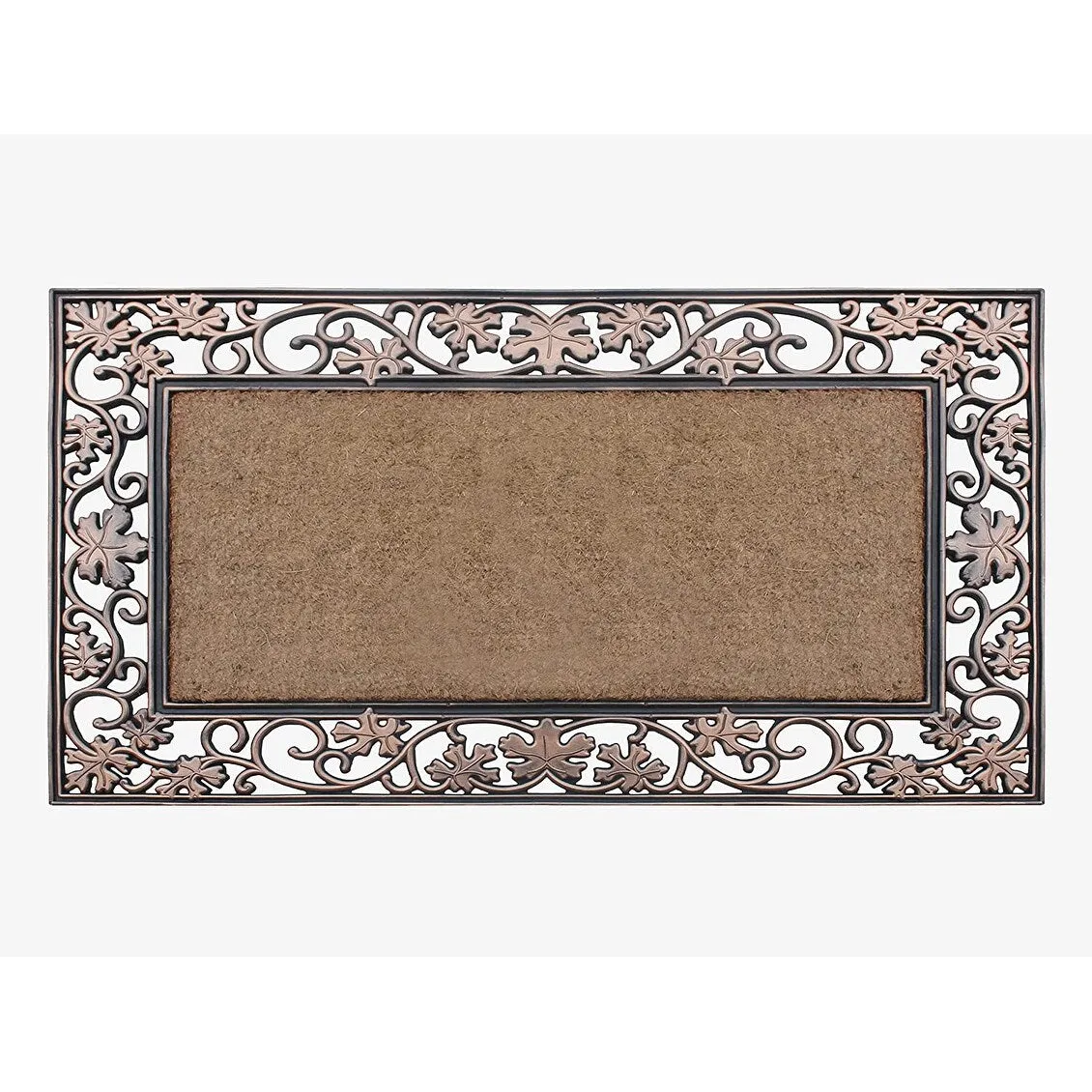 A1HC Rubber and Coir Dirt Trapper Heavy Weight Large Welcome Doormat. 23X38