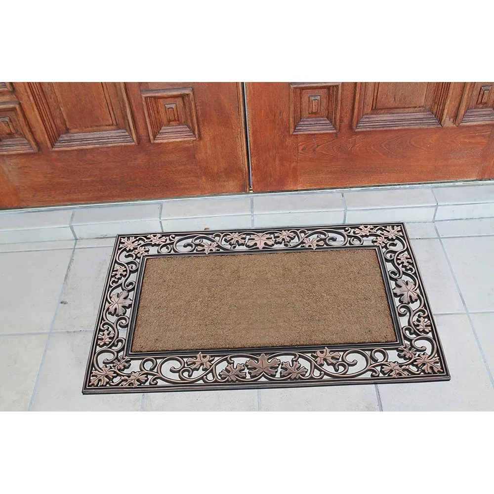 A1HC Rubber and Coir Dirt Trapper Heavy Weight Large Welcome Doormat. 23X38