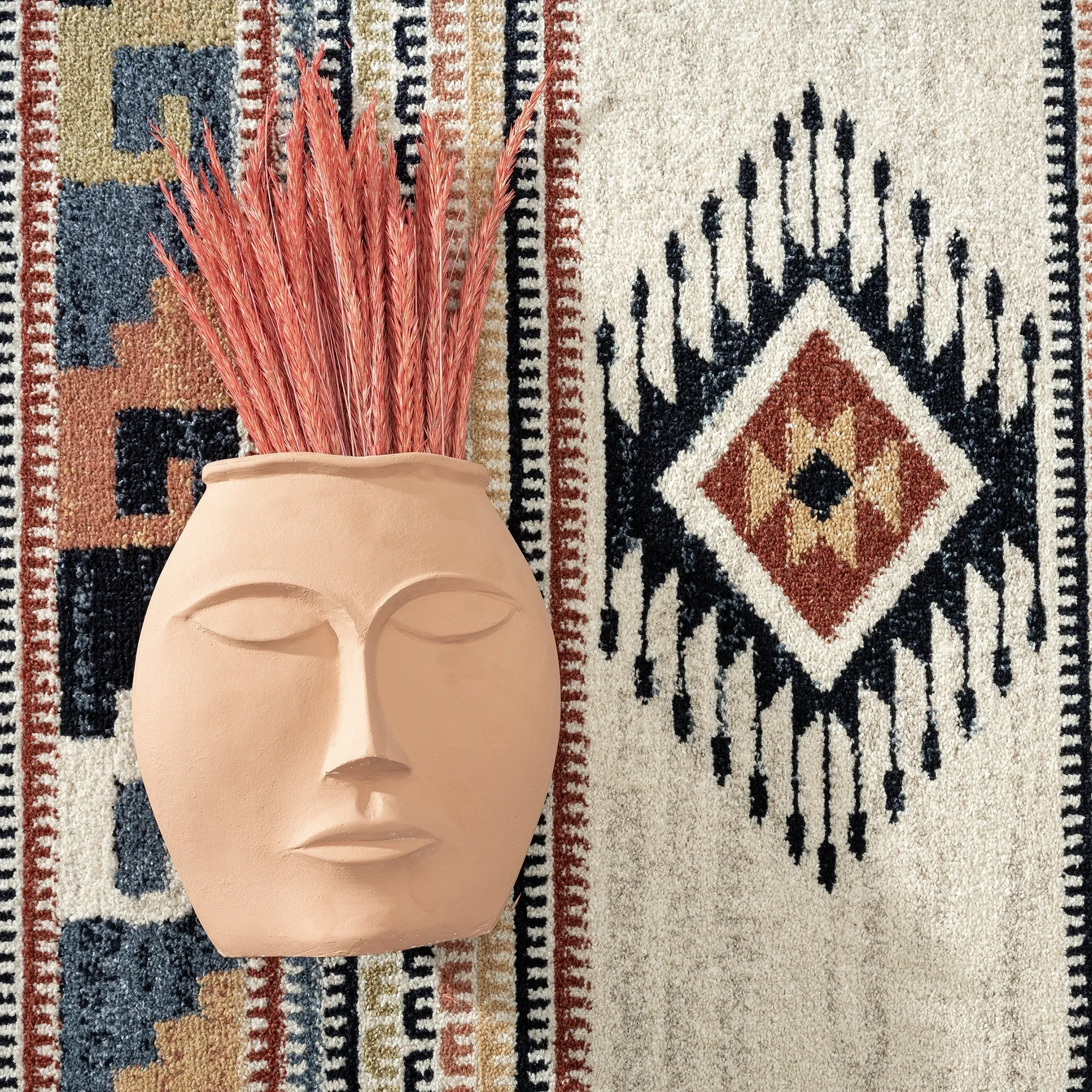 Abani Rug Sedona Southwestern Diamond Pattern Area Rug
