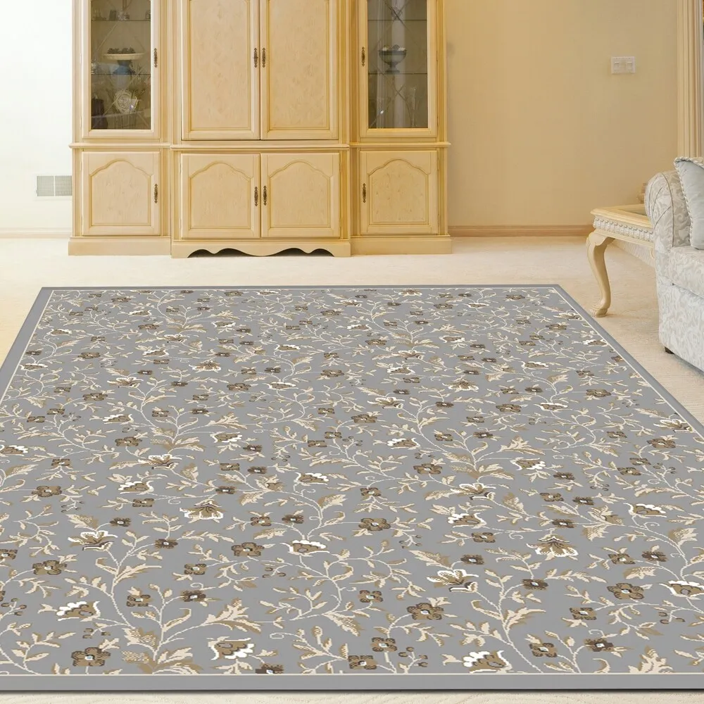 Admire Home Living Plaza Traditional Floral Pattern Area Rug