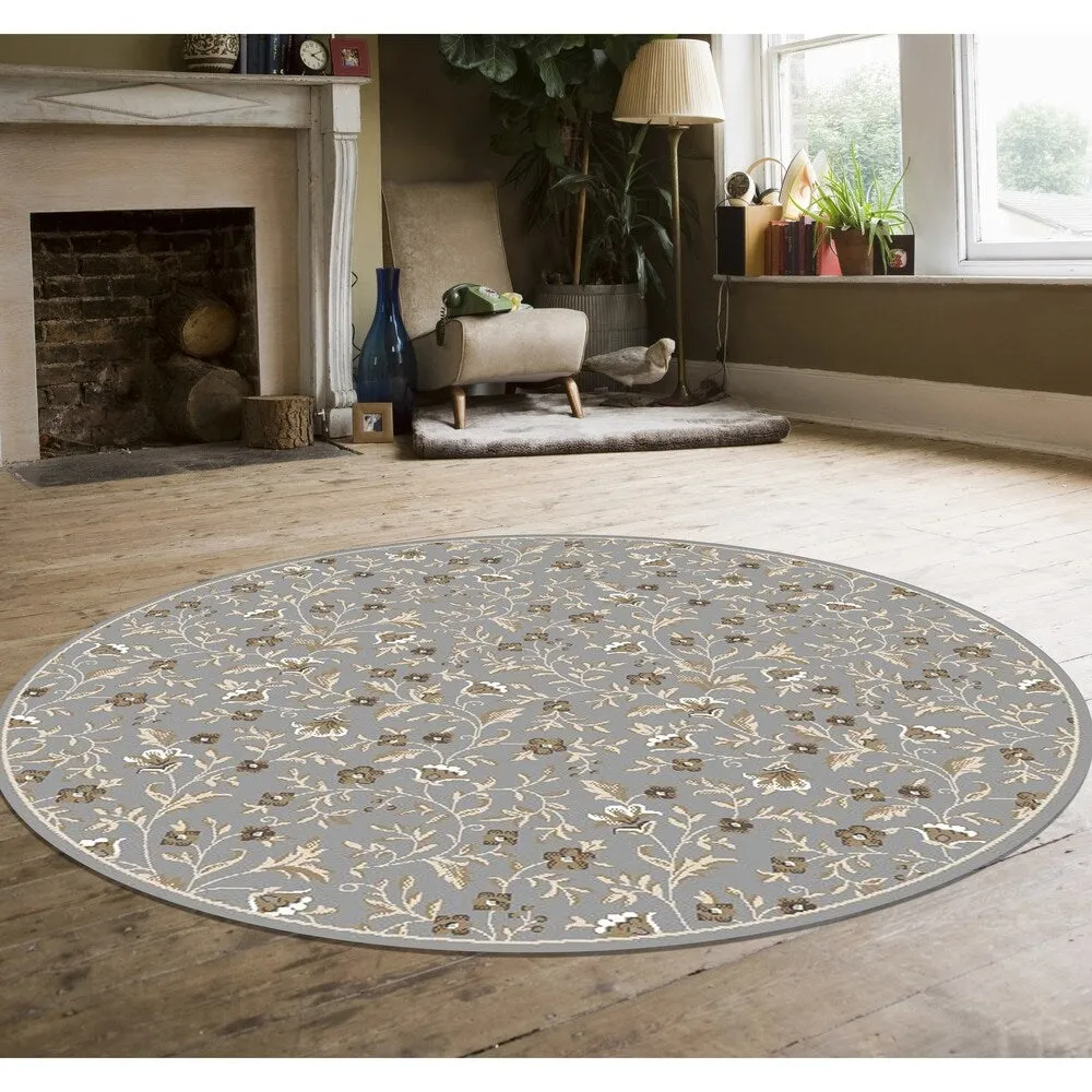 Admire Home Living Plaza Traditional Floral Pattern Area Rug