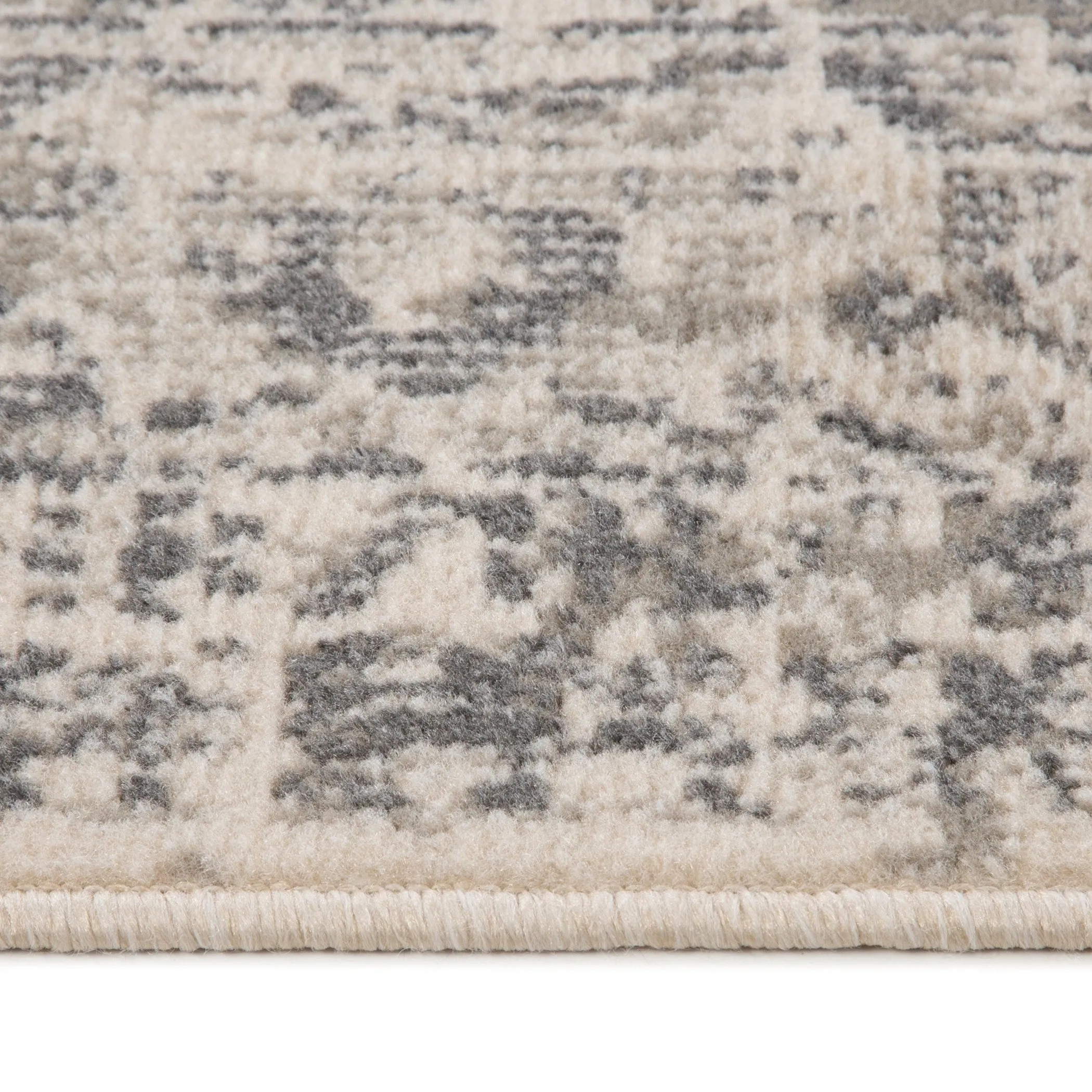 Alana Dale Medium Gray Medallion Area Rug