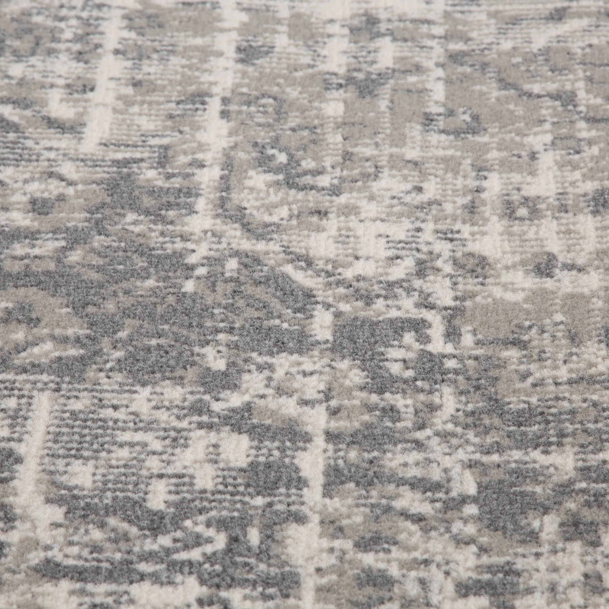 Alana Dale Medium Gray Medallion Area Rug