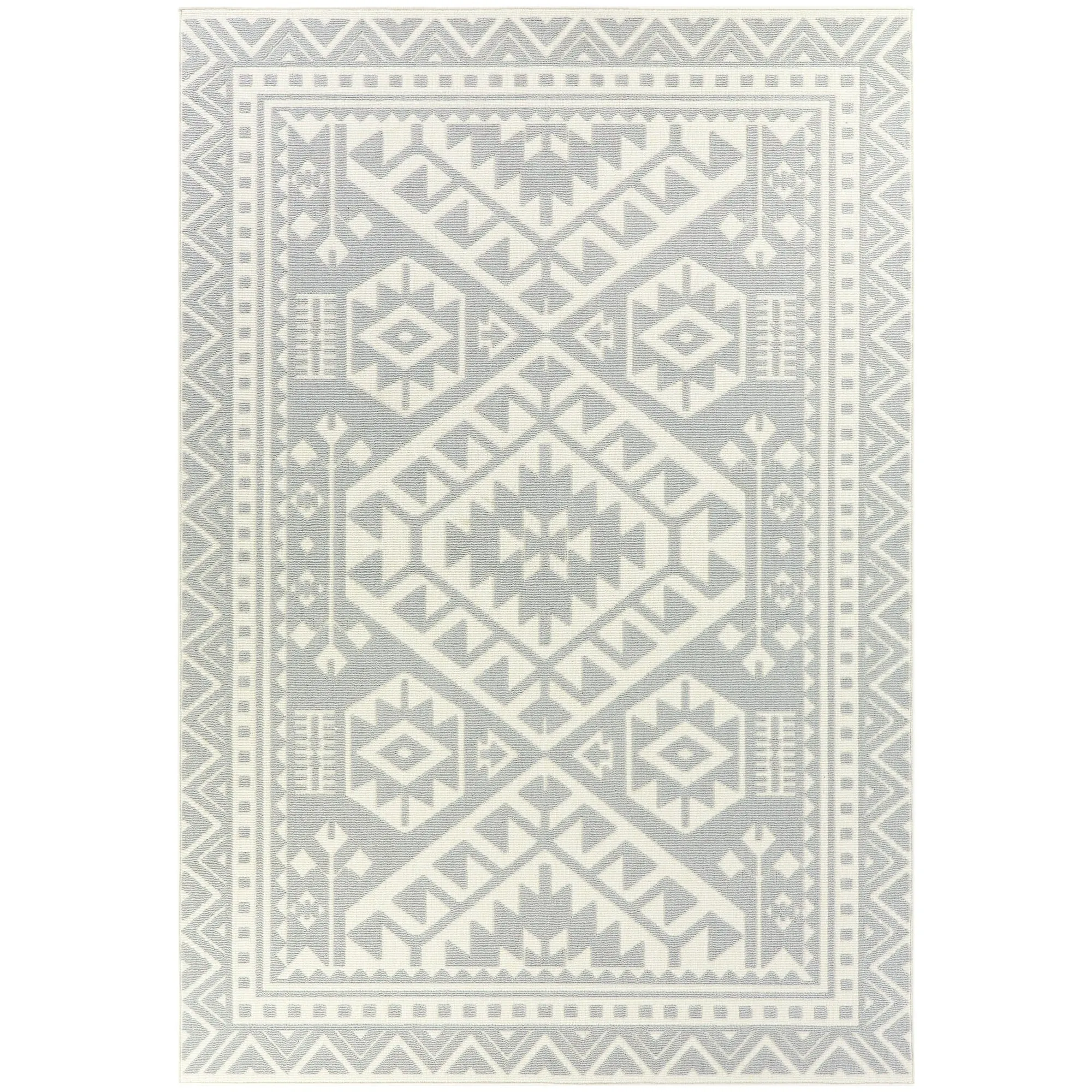 Alessi Global Geometric Indoor/Outdoor Area Rug