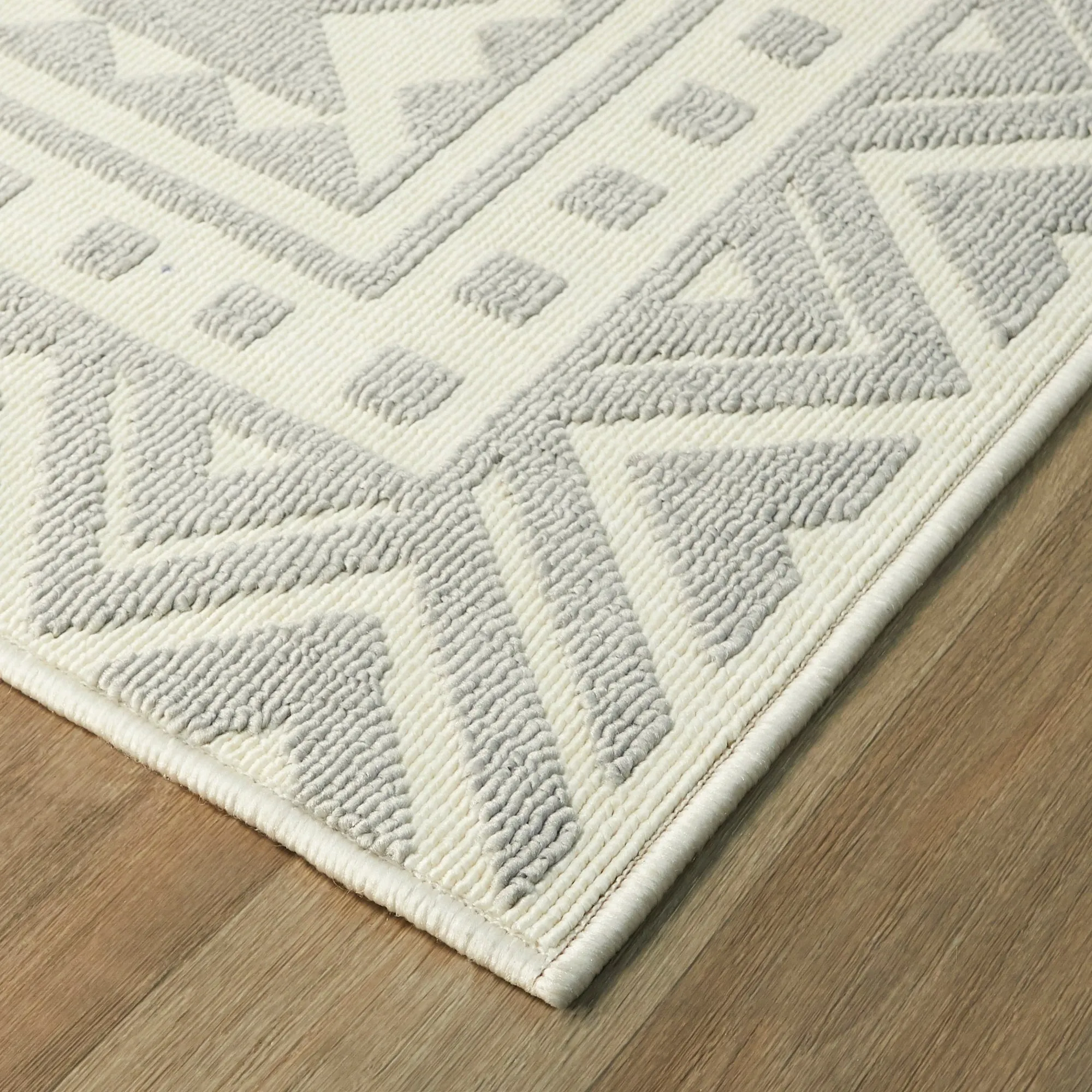 Alessi Global Geometric Indoor/Outdoor Area Rug