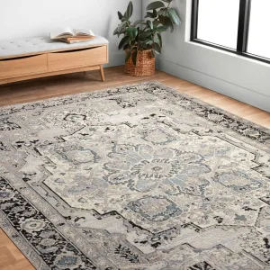 Alexander Home Armanda Modern Floral Indoor/ Outdoor Area Rug