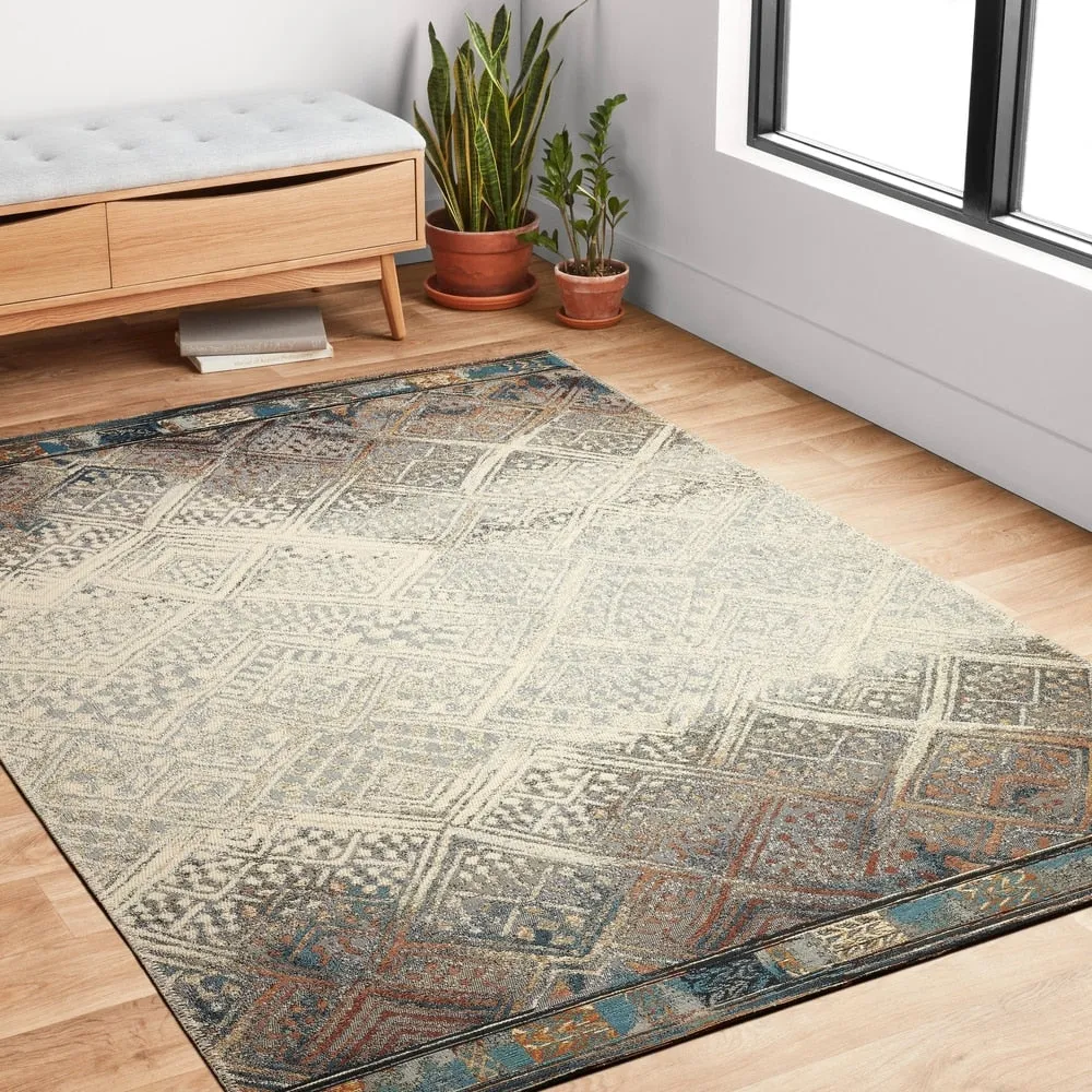 Alexander Home Armanda Modern Tribal Inspired Indoor/ Outdoor Area Rug
