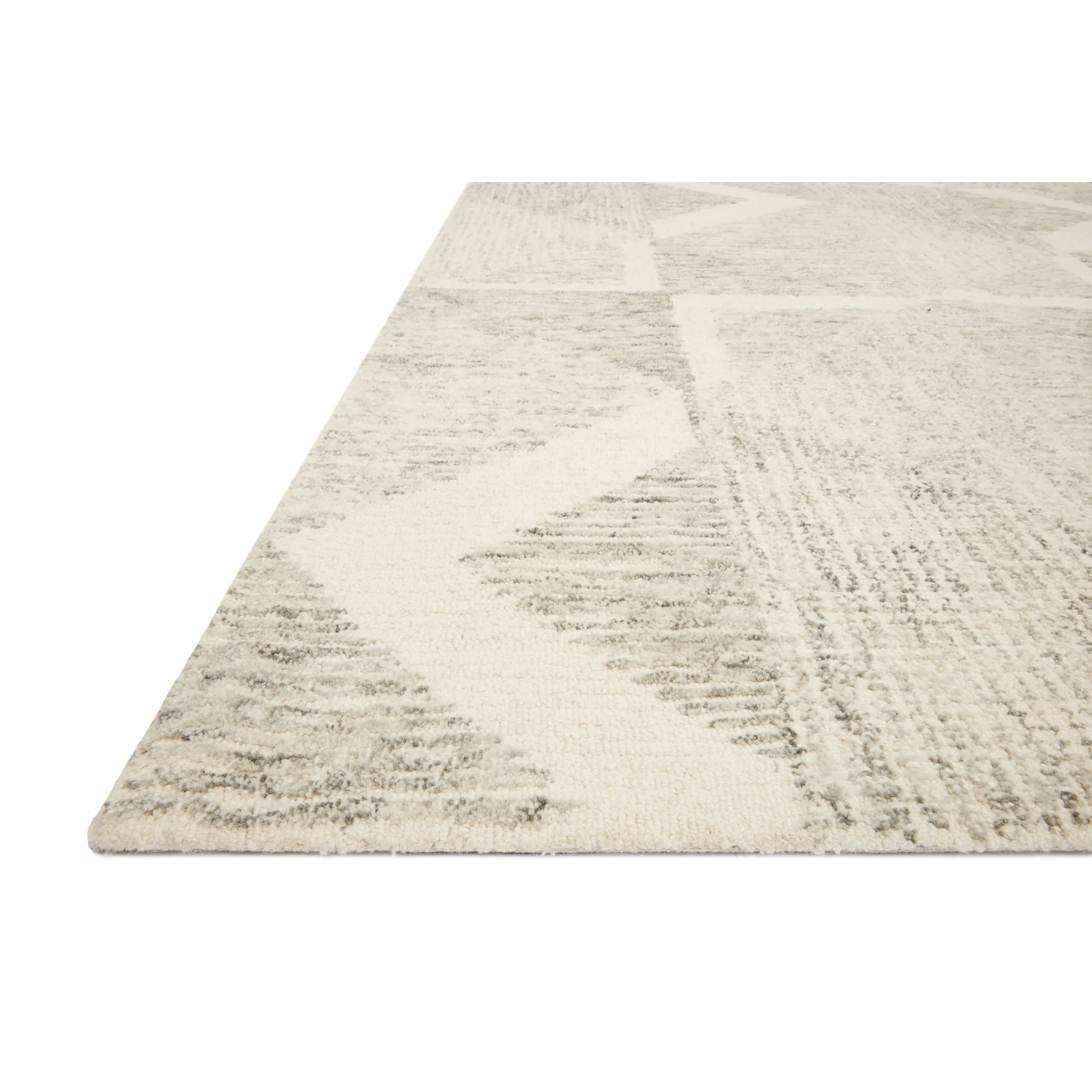 Alexander Home Aubrey Geometric 100% Wool Area Rug