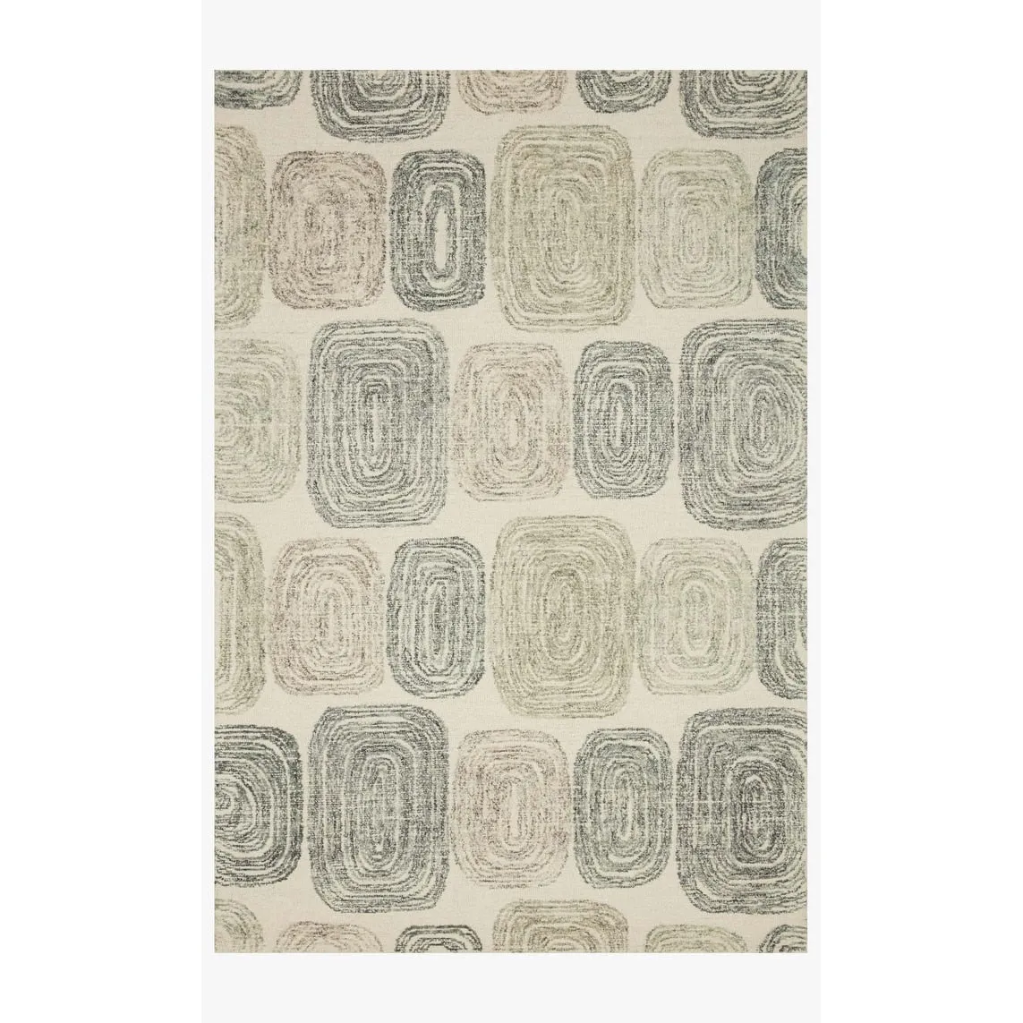Alexander Home Aubrey Mid-Century Modern Wool Area Rug