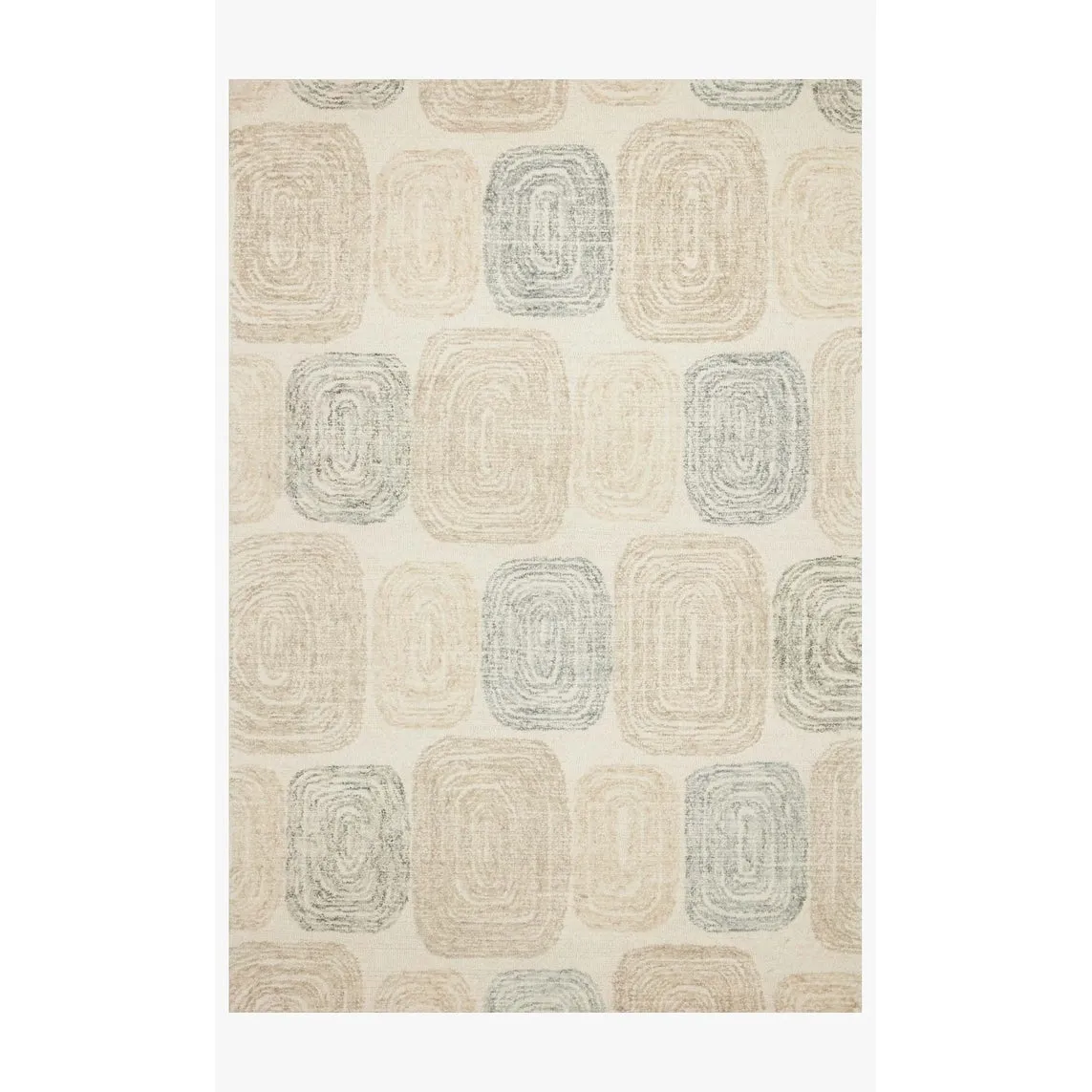 Alexander Home Aubrey Mid-Century Modern Wool Area Rug