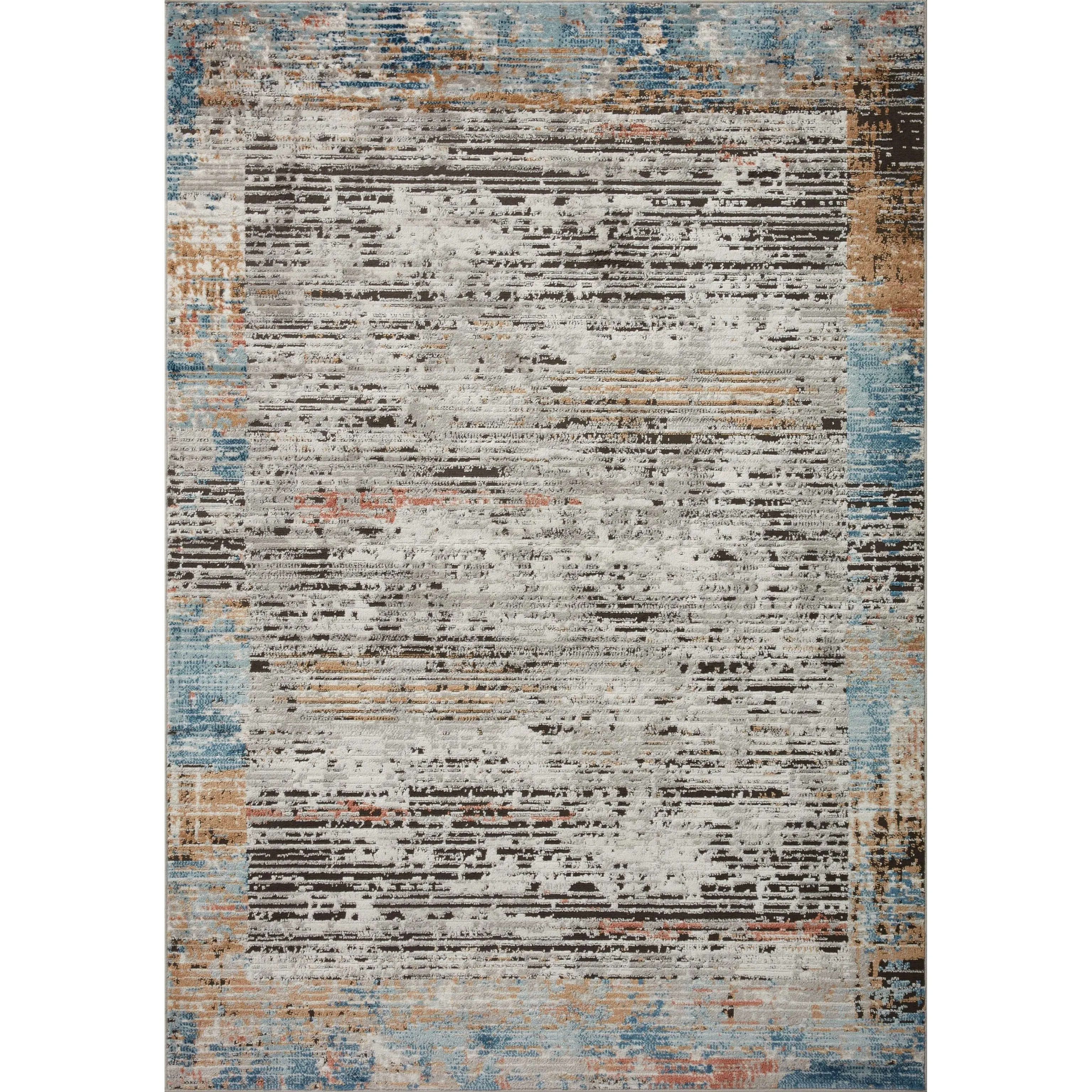 Alexander Home Charlotte Distressed Modern Area Rug
