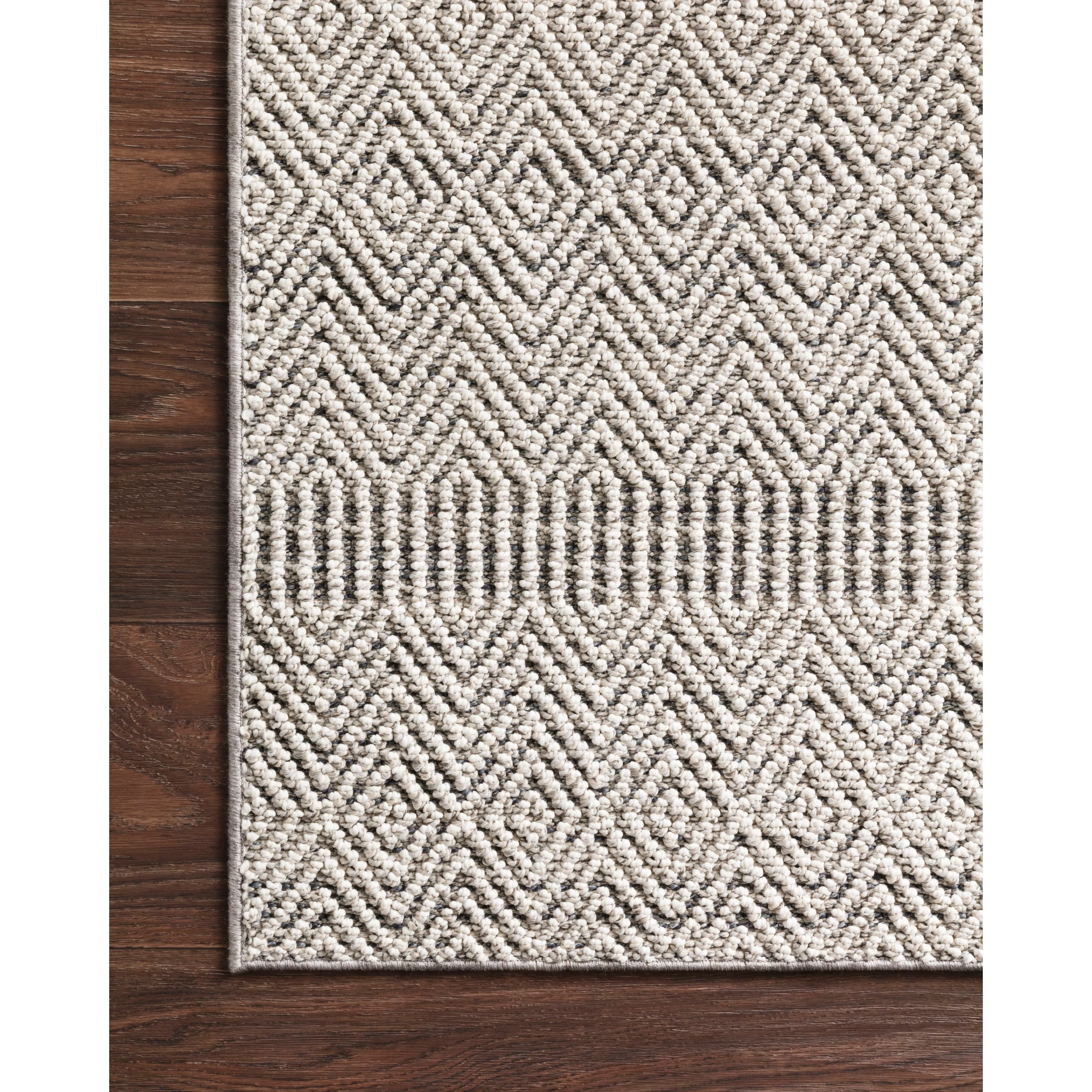 Alexander Home Denise Diamond Textured Indoor / Outdoor Area Rug