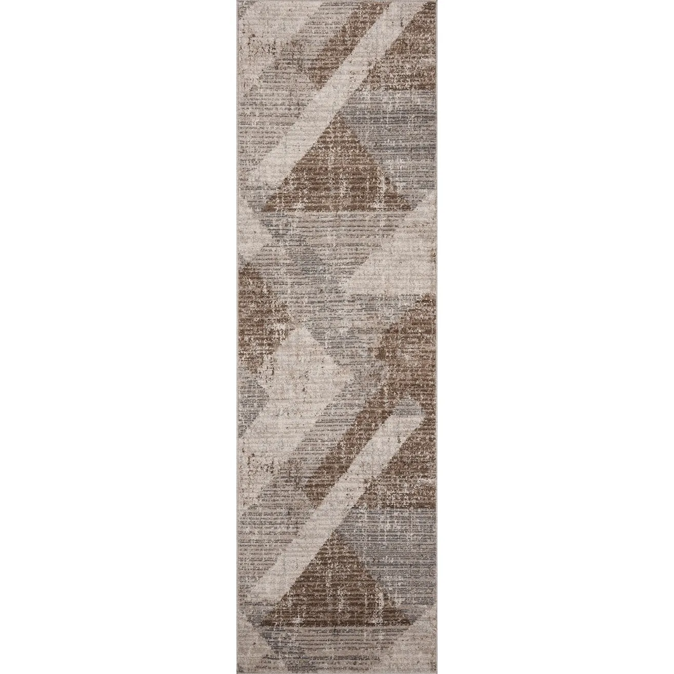 Alexander Home Grant Modern Geometric Distressed Area Rug