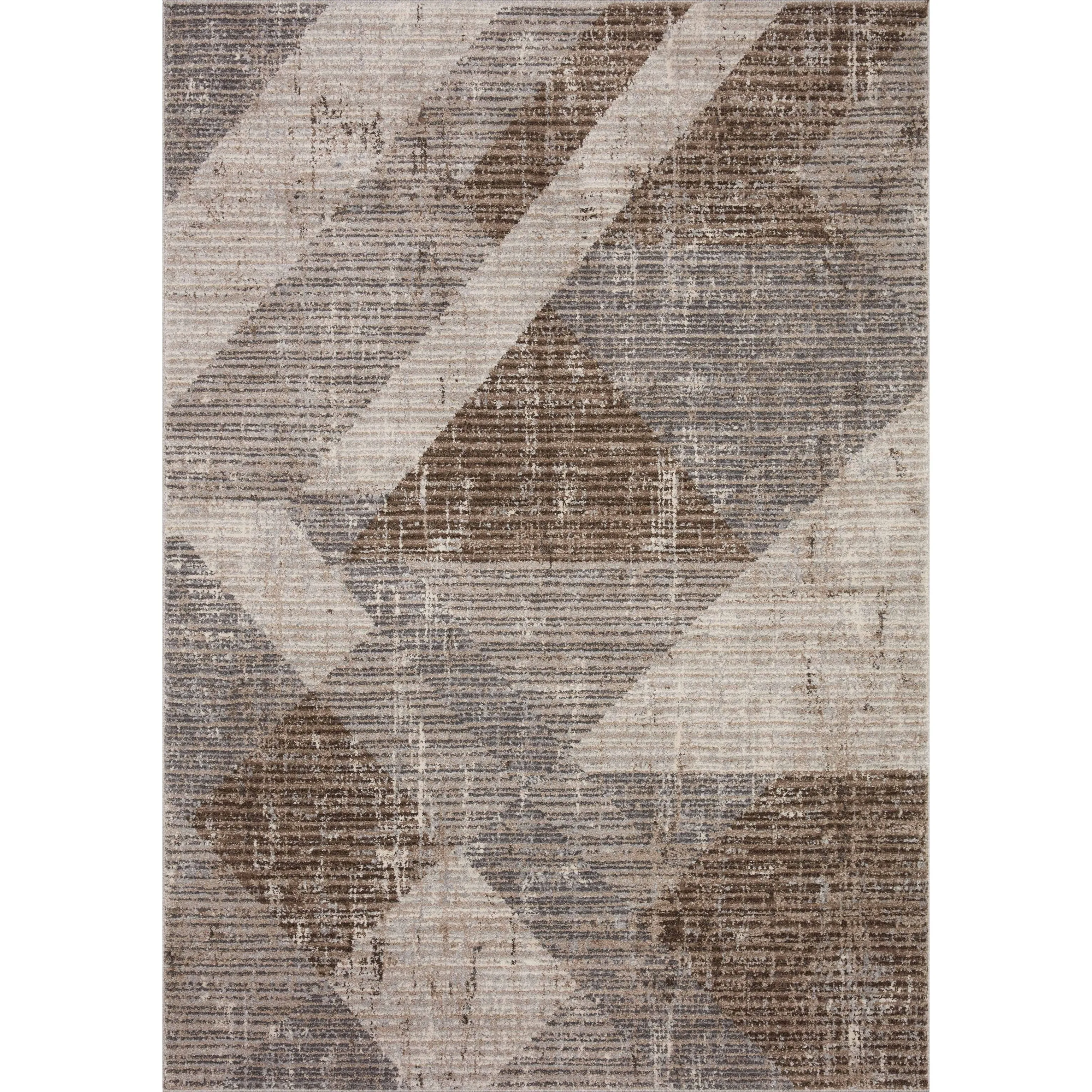 Alexander Home Grant Modern Geometric Distressed Area Rug