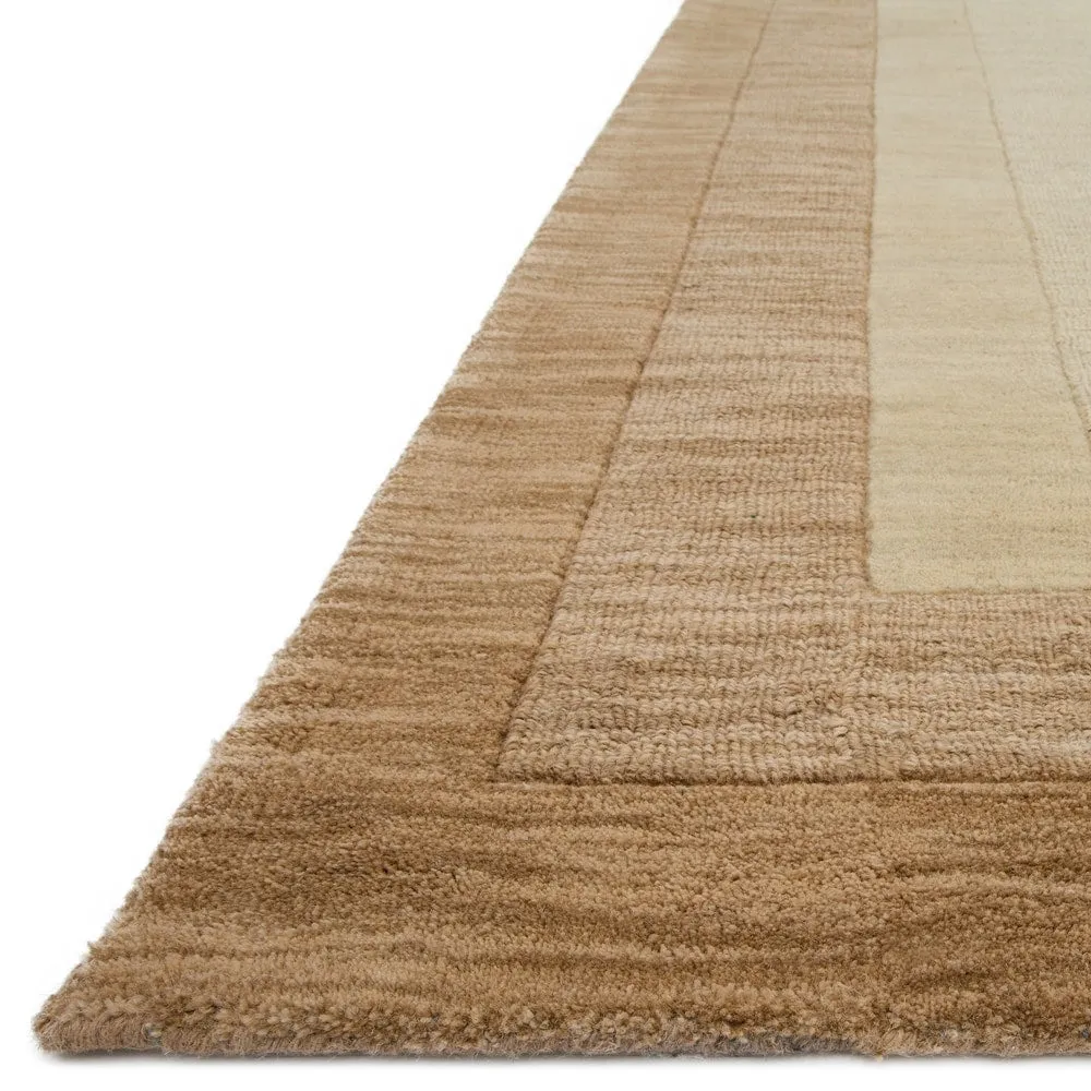 Alexander Home Helena Border Pattern Hand-tufted Pure Wool Rug