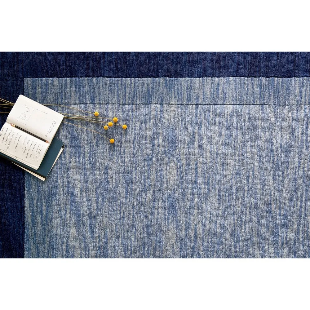 Alexander Home Helena Border Pattern Hand-tufted Pure Wool Rug