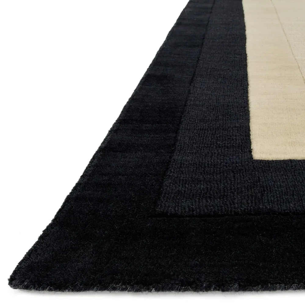 Alexander Home Helena Border Pattern Hand-tufted Pure Wool Rug