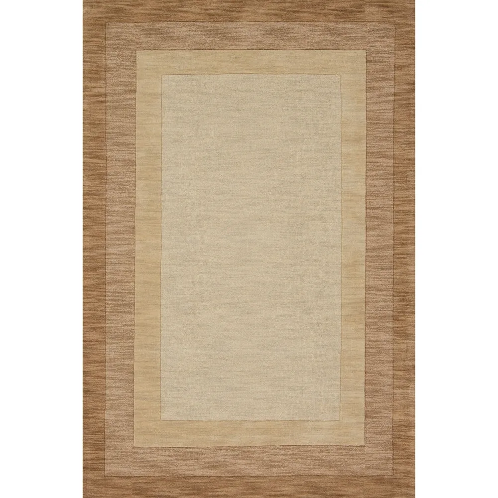 Alexander Home Helena Border Pattern Hand-tufted Pure Wool Rug
