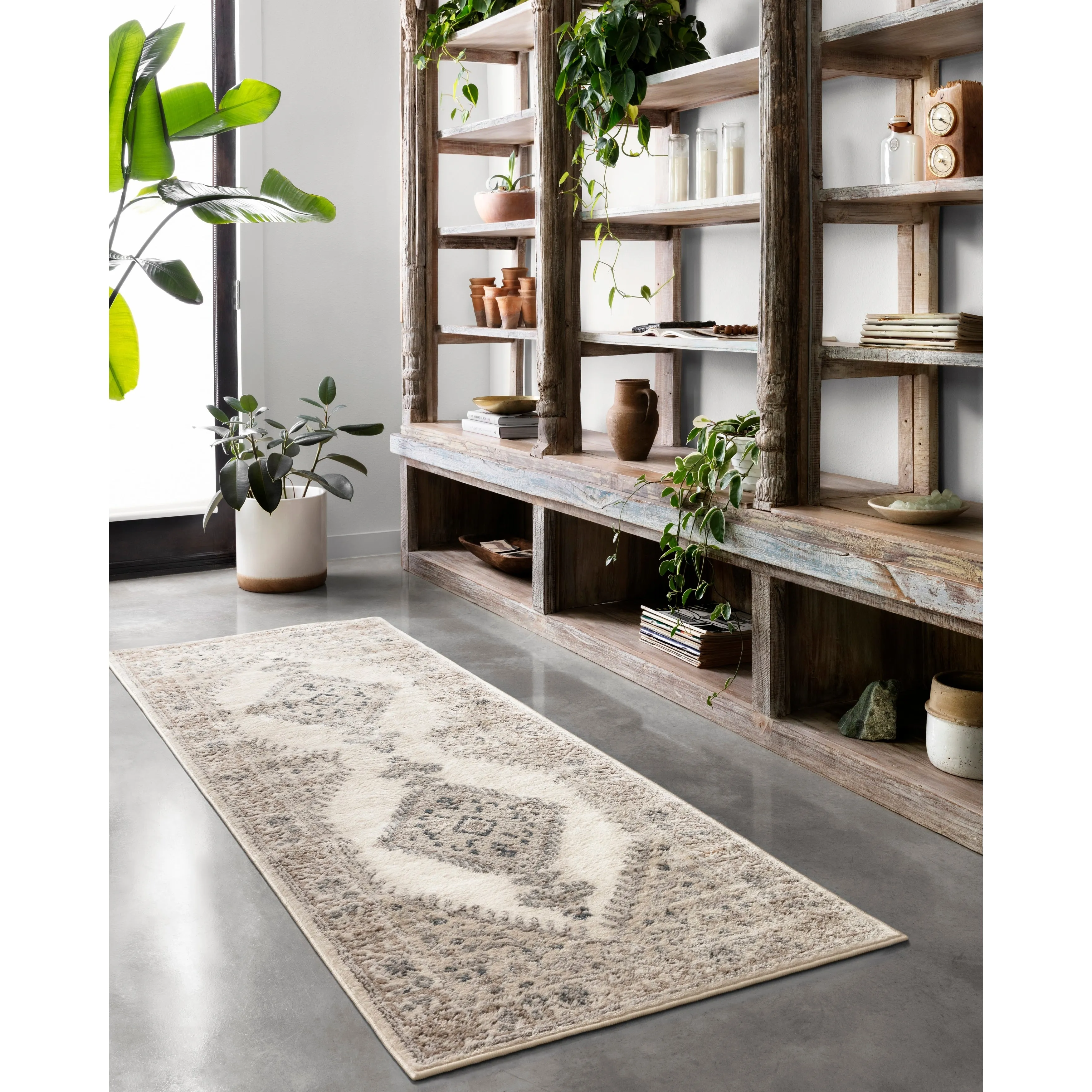 Alexander Home Josefina Diamond Medallion Traditional Rug