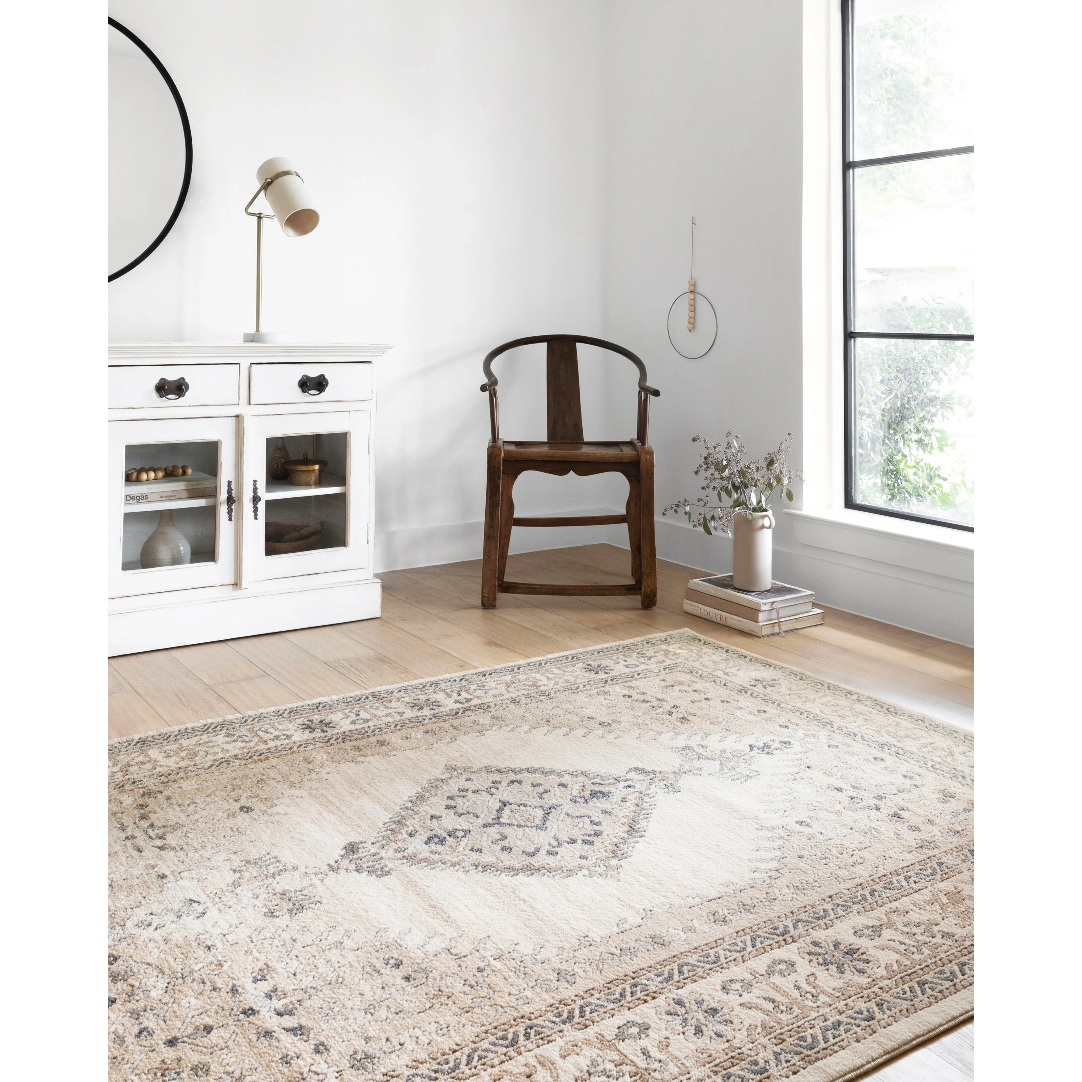 Alexander Home Josefina Diamond Medallion Traditional Rug