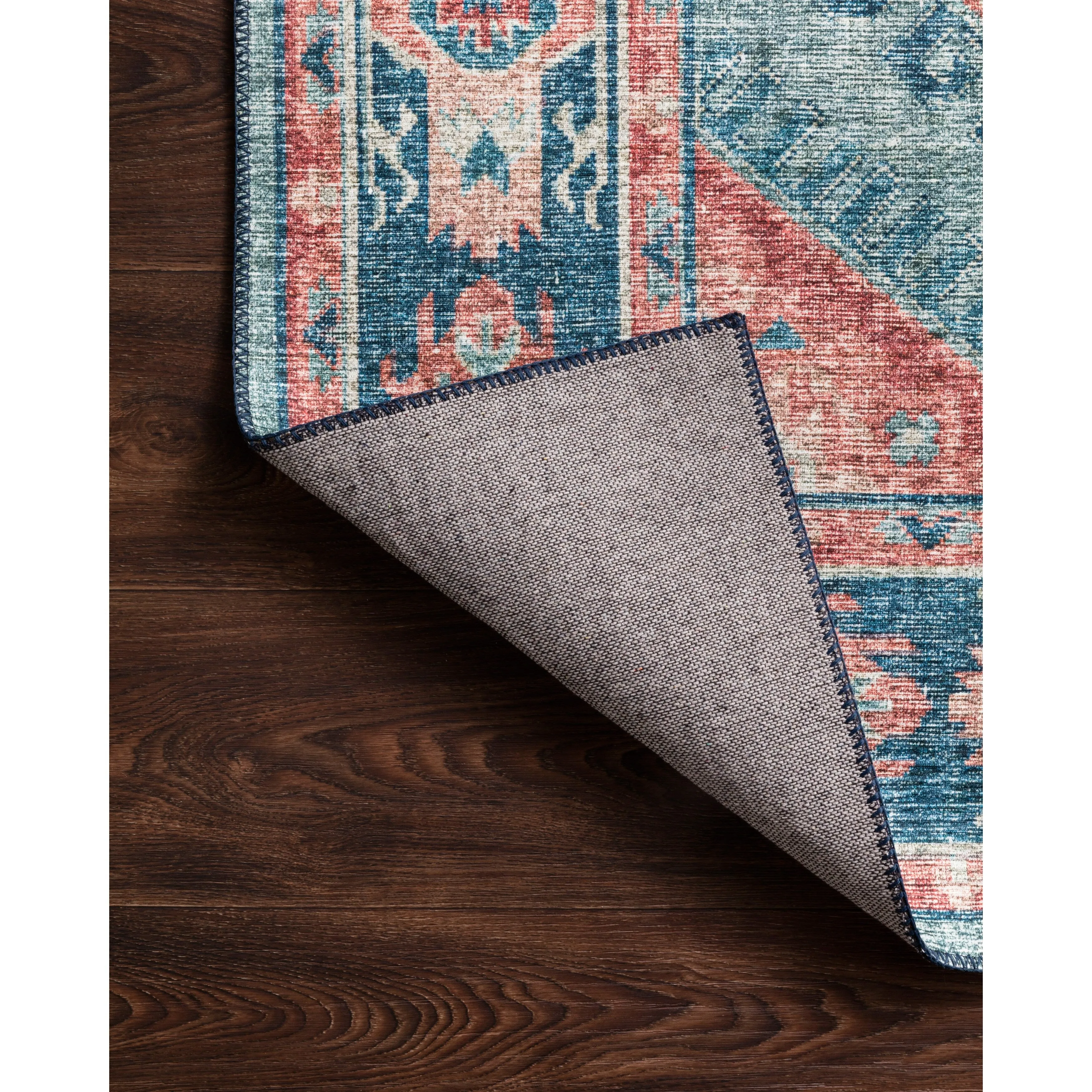 Alexander Home Leanne Boho Distressed Persian Printed Area Rug