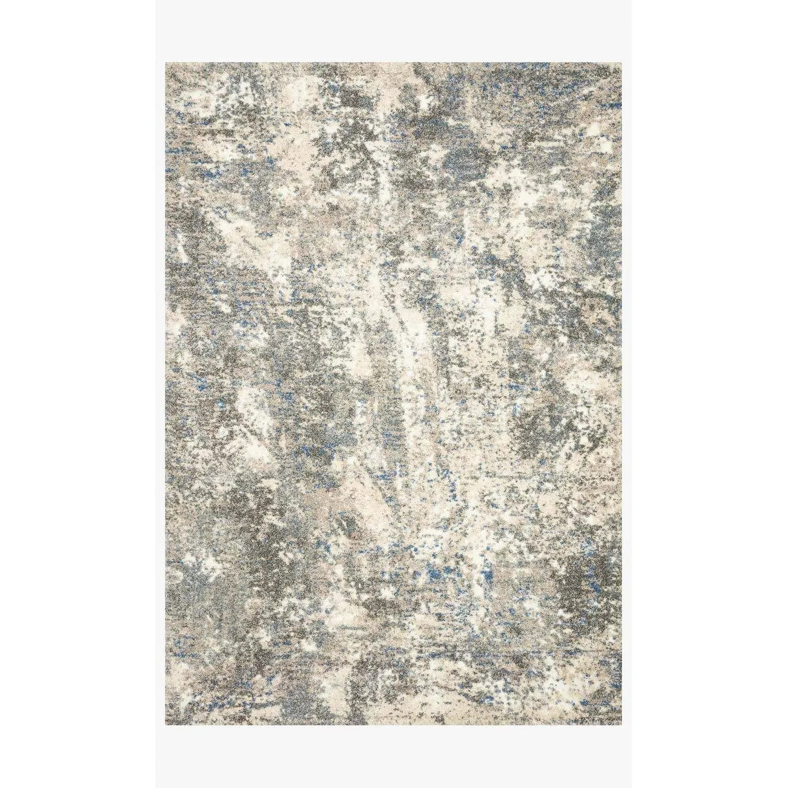 Alexander Home Mid-Century Modern Slate Abstract Area Rug