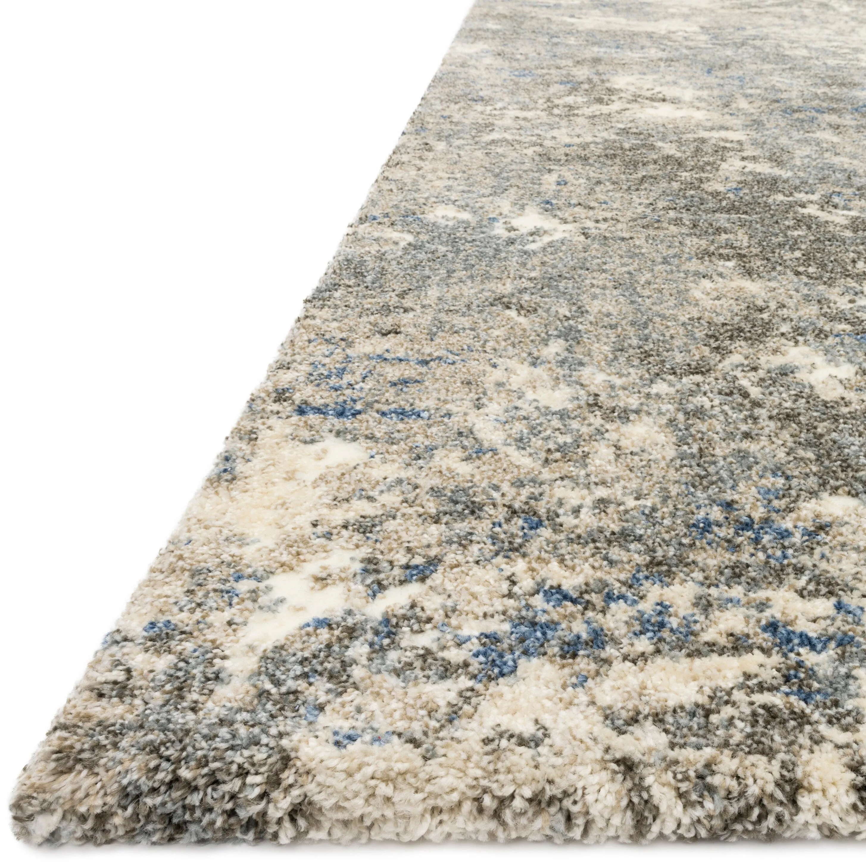 Alexander Home Mid-Century Modern Slate Abstract Area Rug