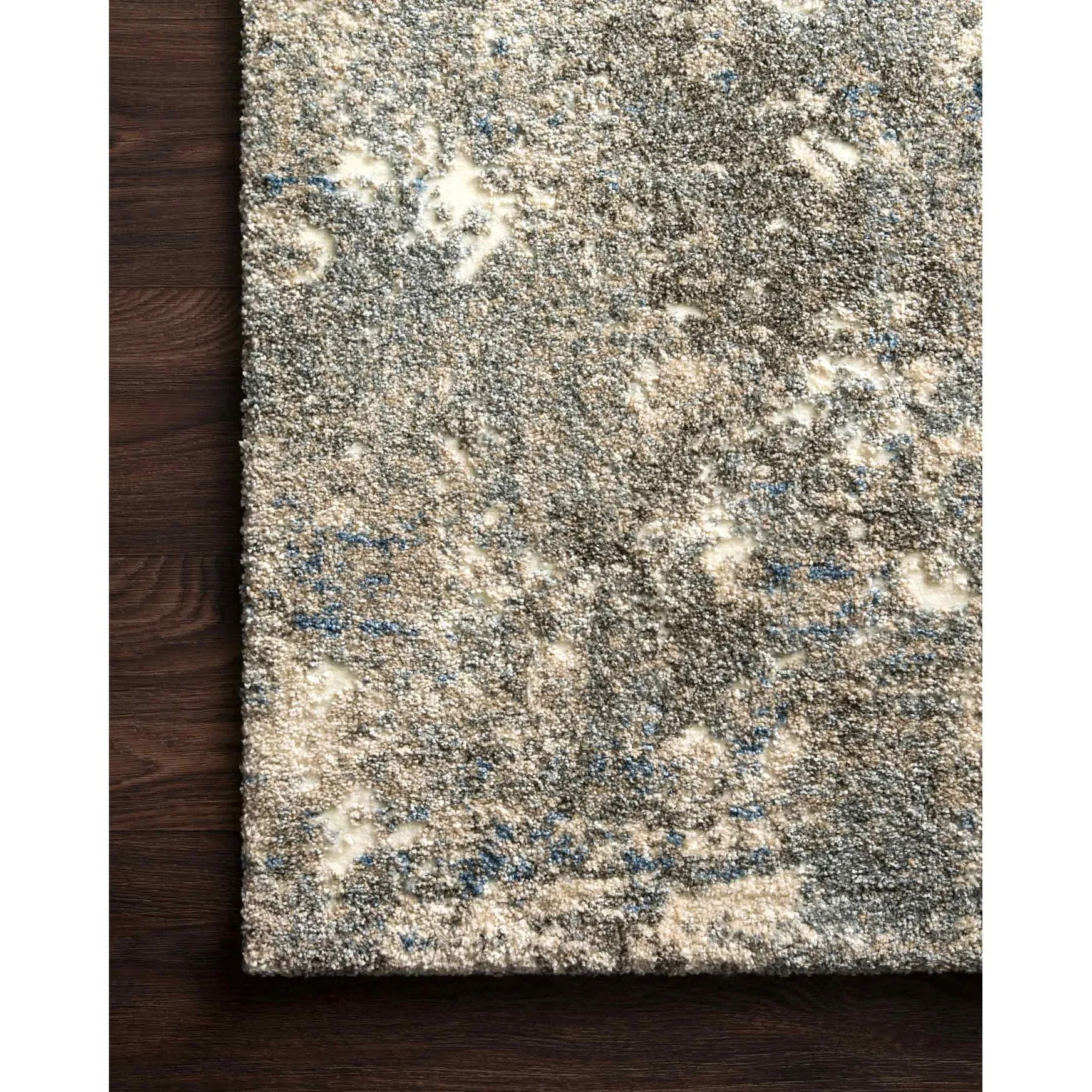 Alexander Home Mid-Century Modern Slate Abstract Area Rug