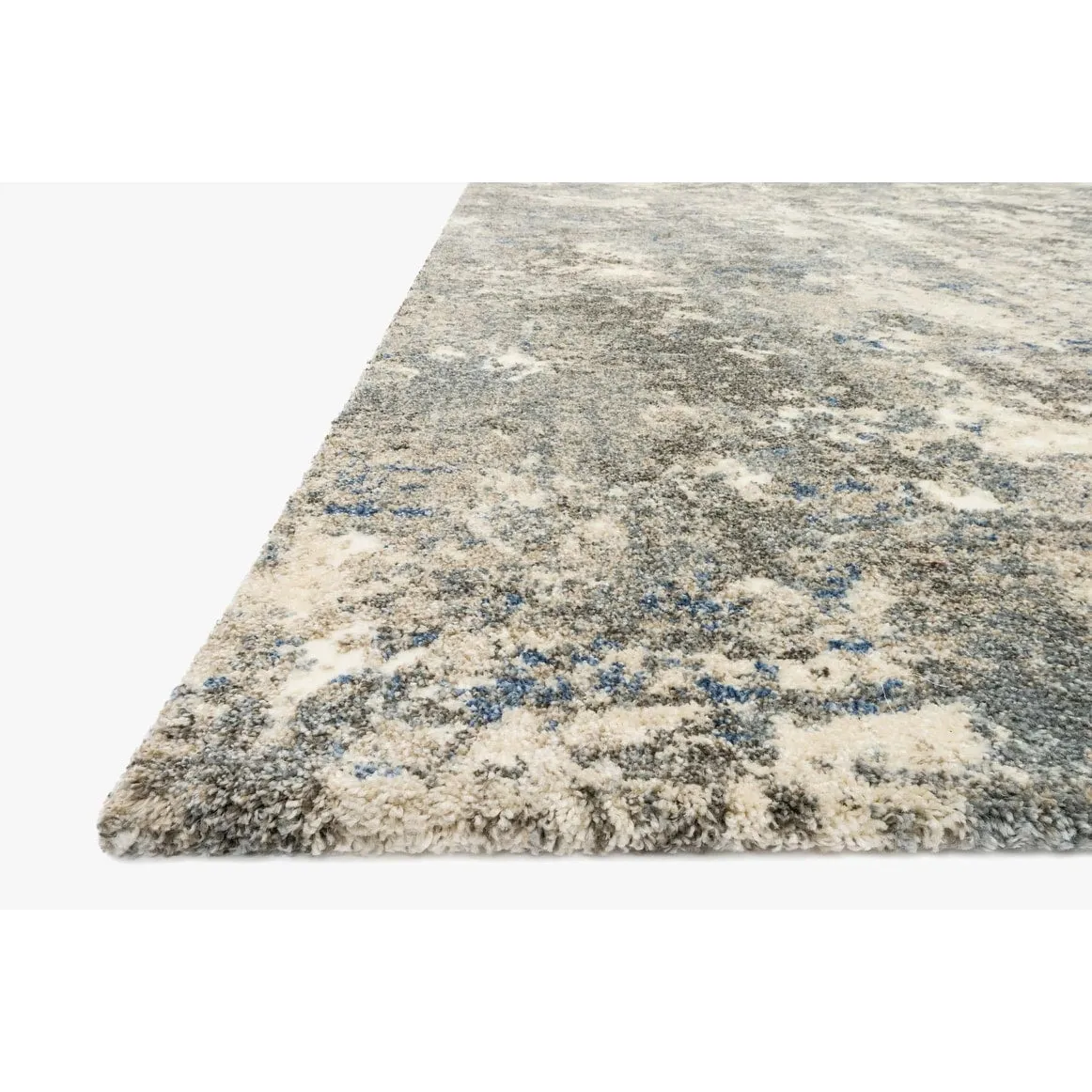 Alexander Home Mid-Century Modern Slate Abstract Area Rug