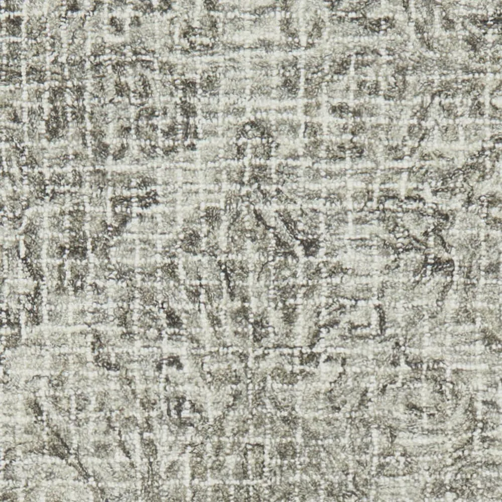 Alexander Home Nile Medallion Damask 100% Wool Hand Hooked Rug
