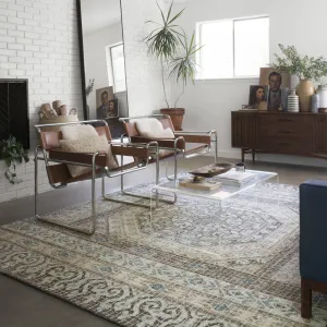 Alexander Home Nile Mosaic 100% Wool Hand Hooked Rug