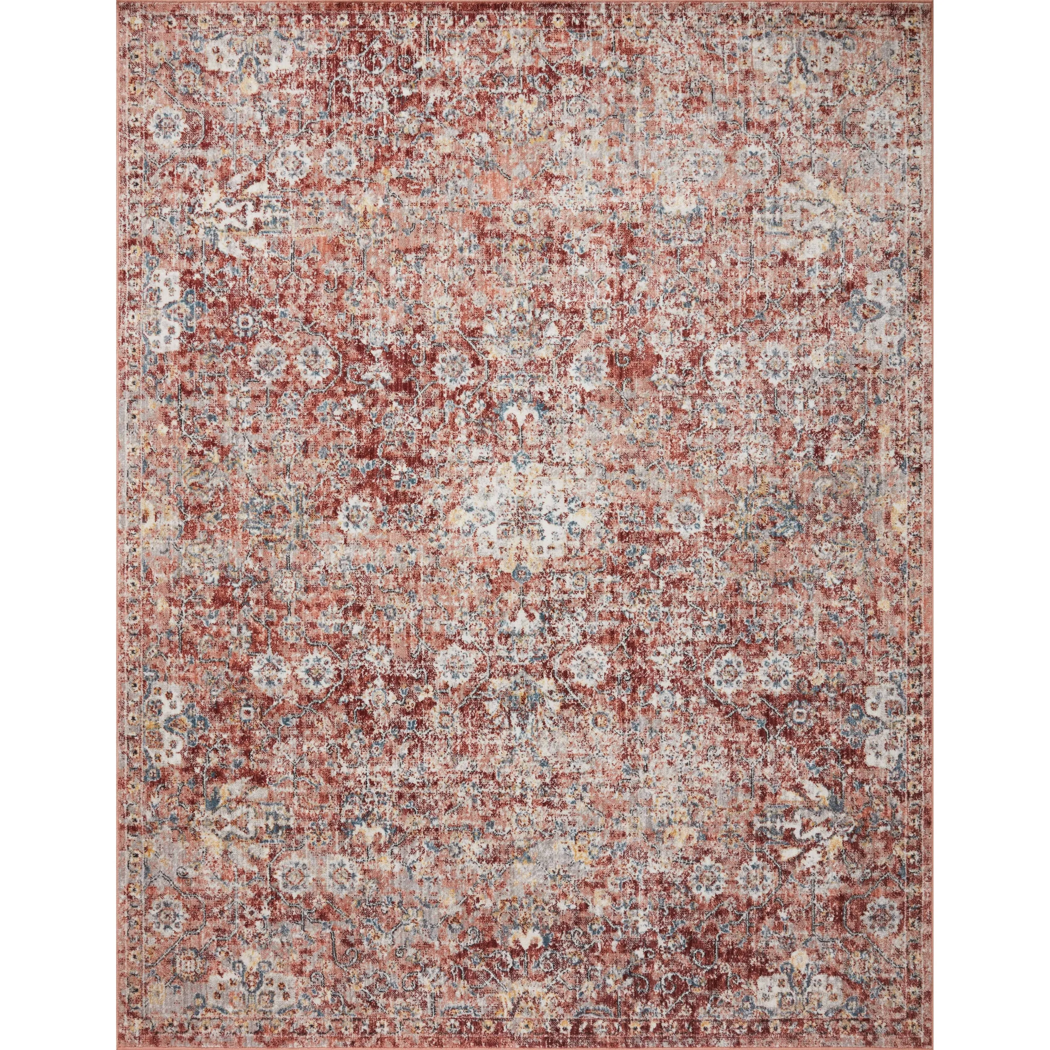 Alexander Home Penelope Botanical Oriental Area Rug