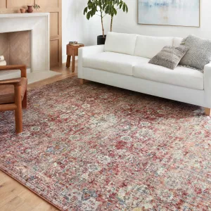 Alexander Home Penelope Botanical Oriental Area Rug
