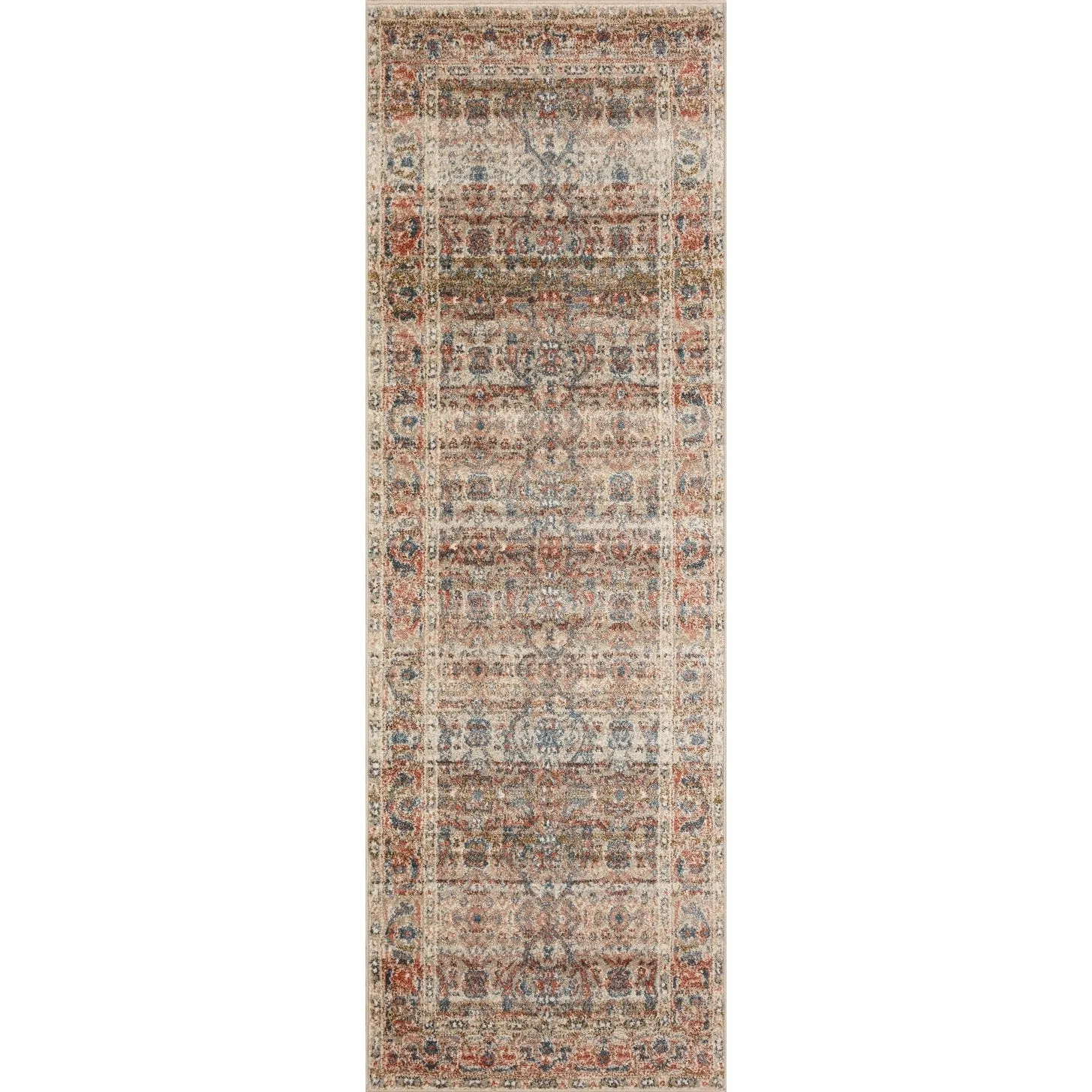 Alexander Home Valeria Distressed Traditional Persian Area Rug