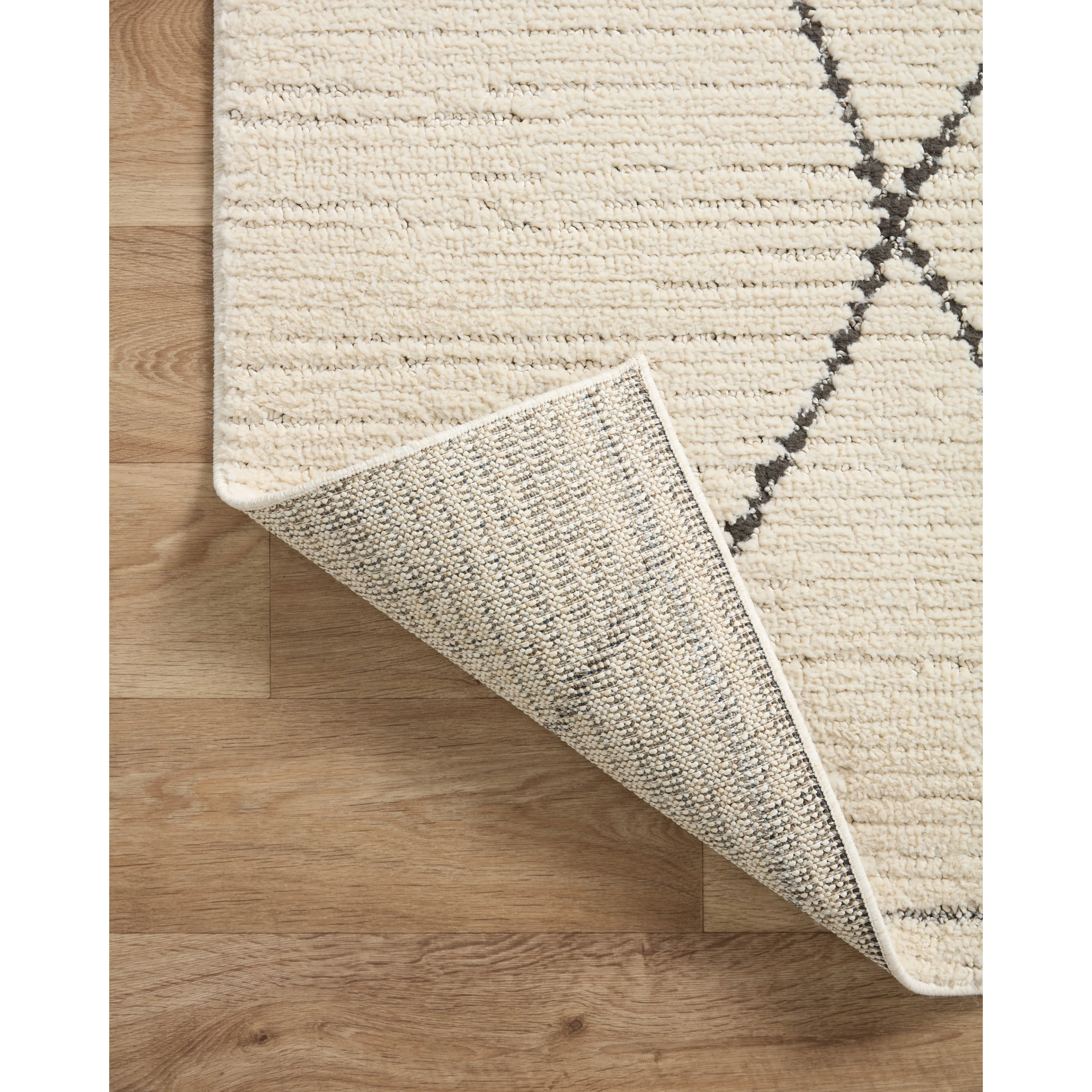 Alexander Home Vive Modern Abstract Diamond High-Low Area Rug