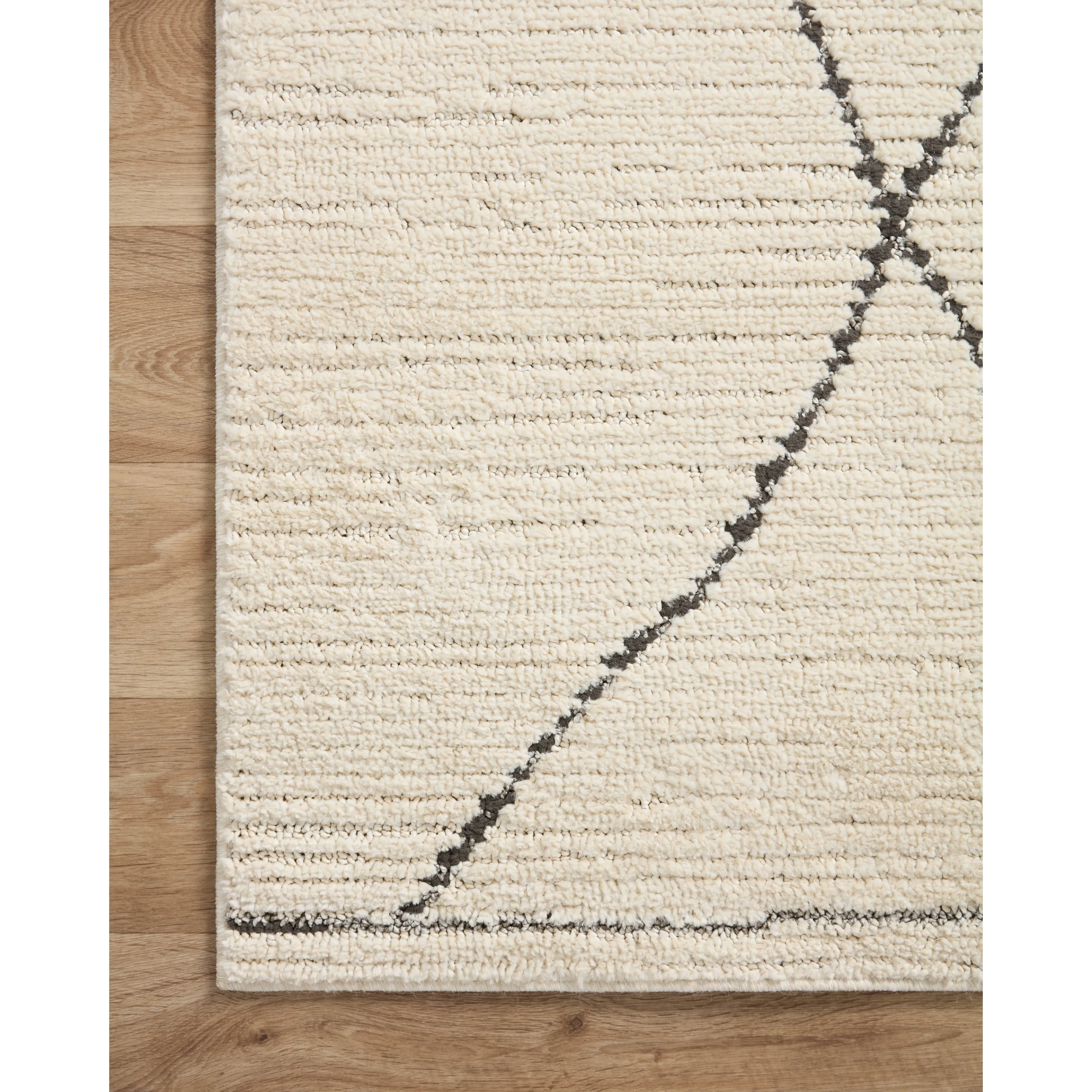 Alexander Home Vive Modern Abstract Diamond High-Low Area Rug