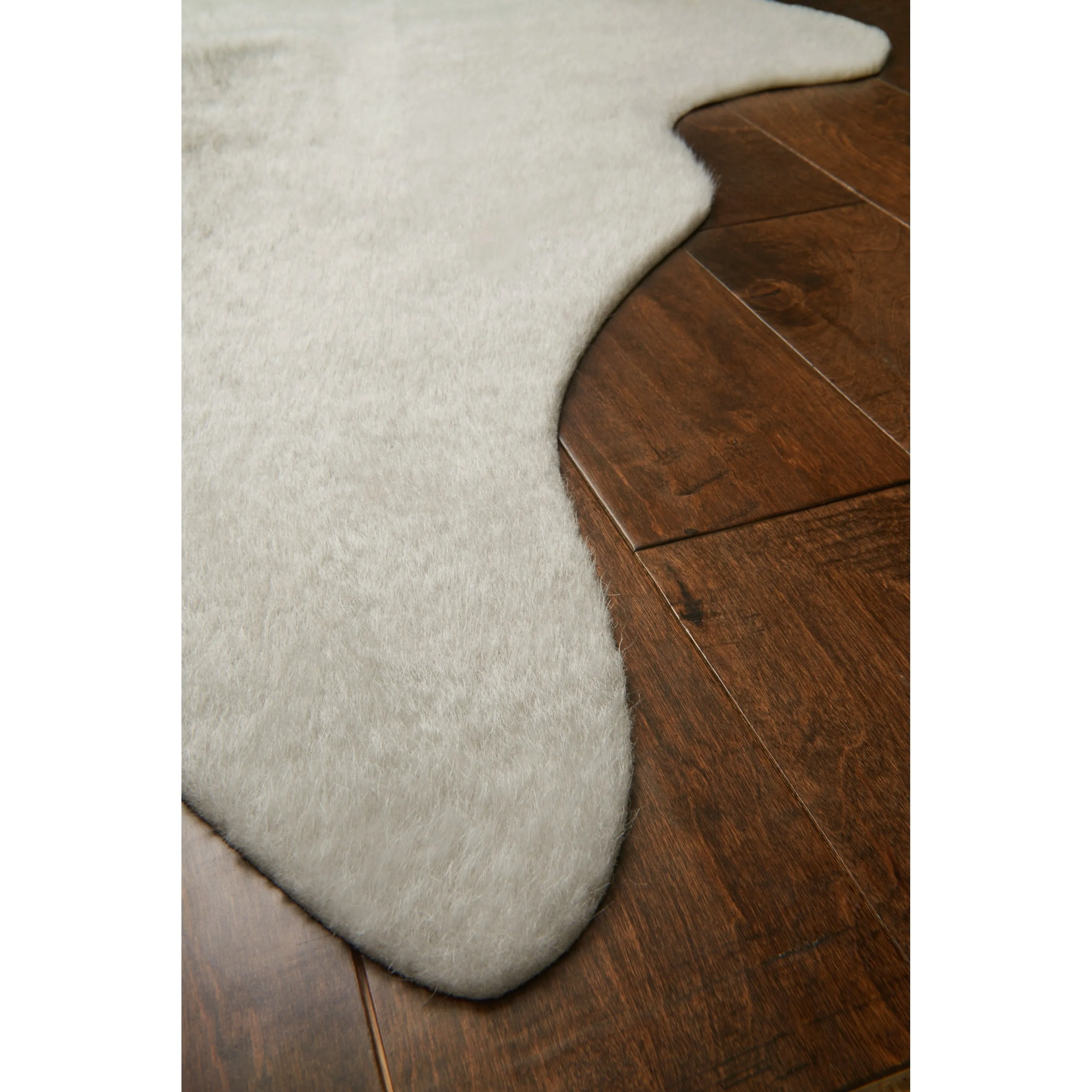 Alexander Home Yosemite Faux Cowhide Area Rug