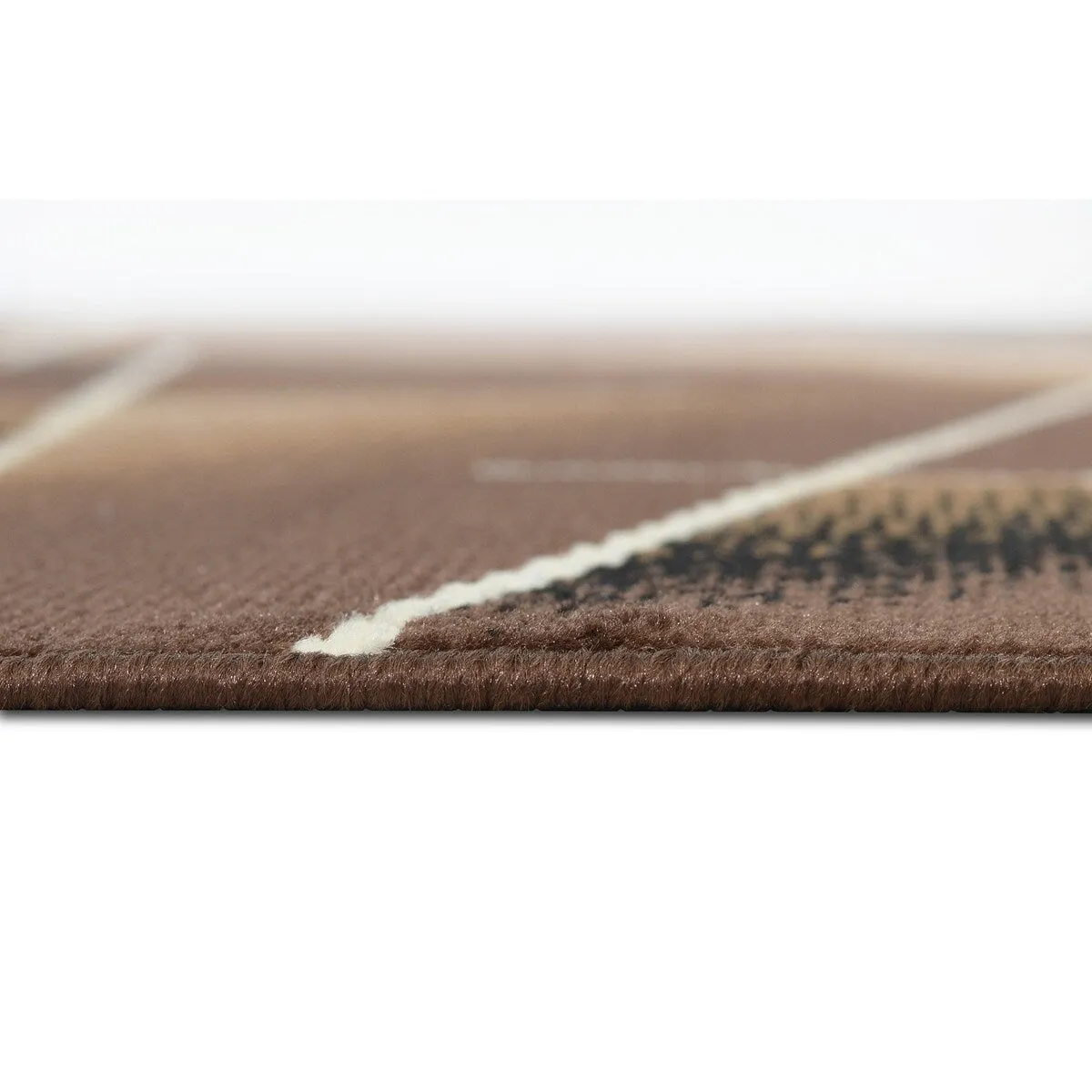 Allstar Modern Accent Rug with Intersecting Line design