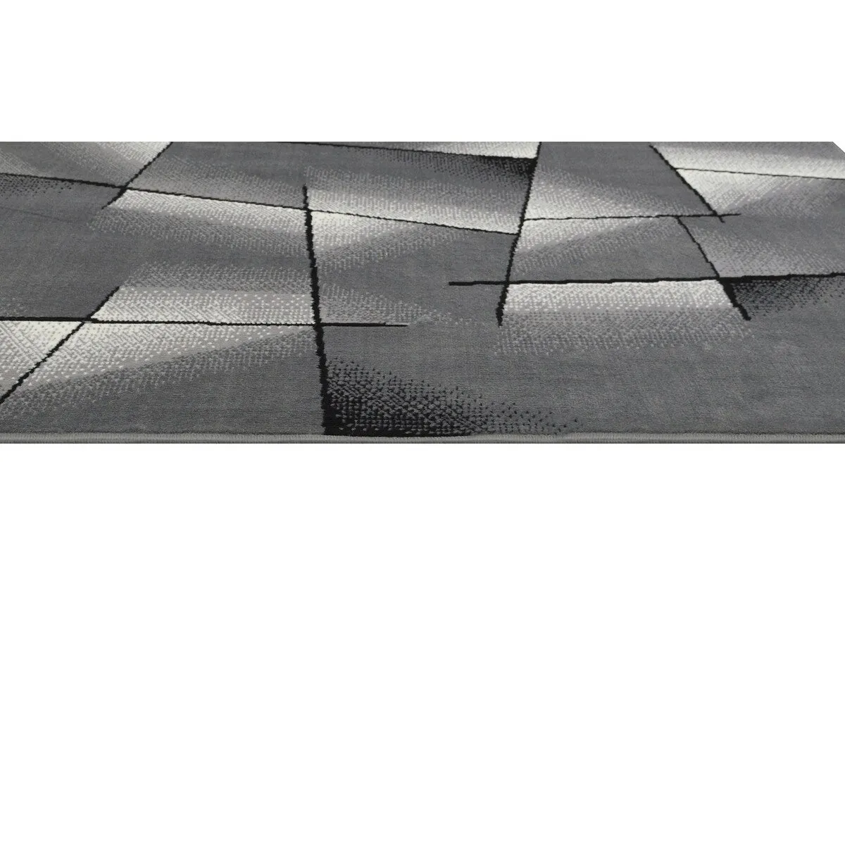 Allstar Modern Accent Rug with Intersecting Line design