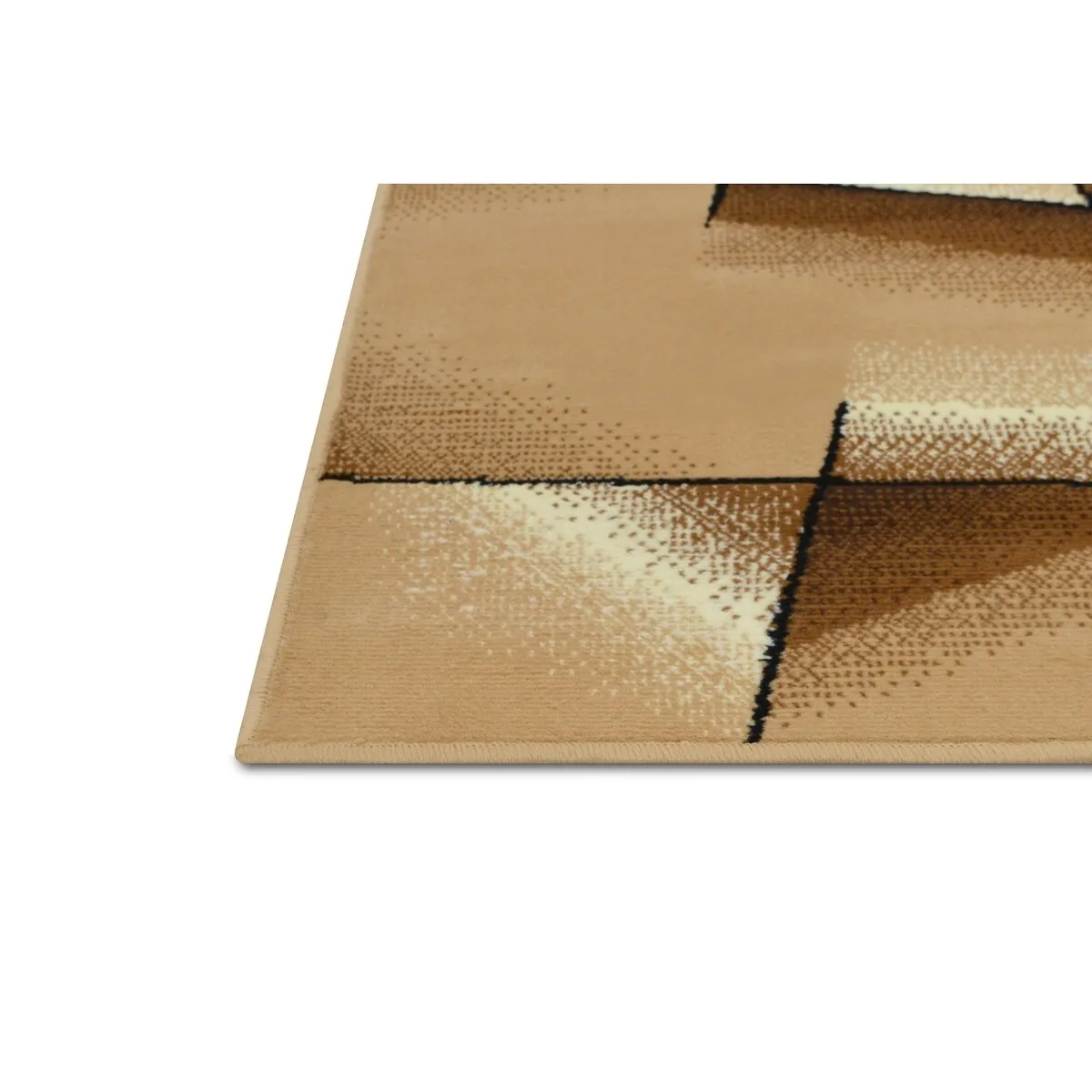 Allstar Modern Accent Rug with Intersecting Line design