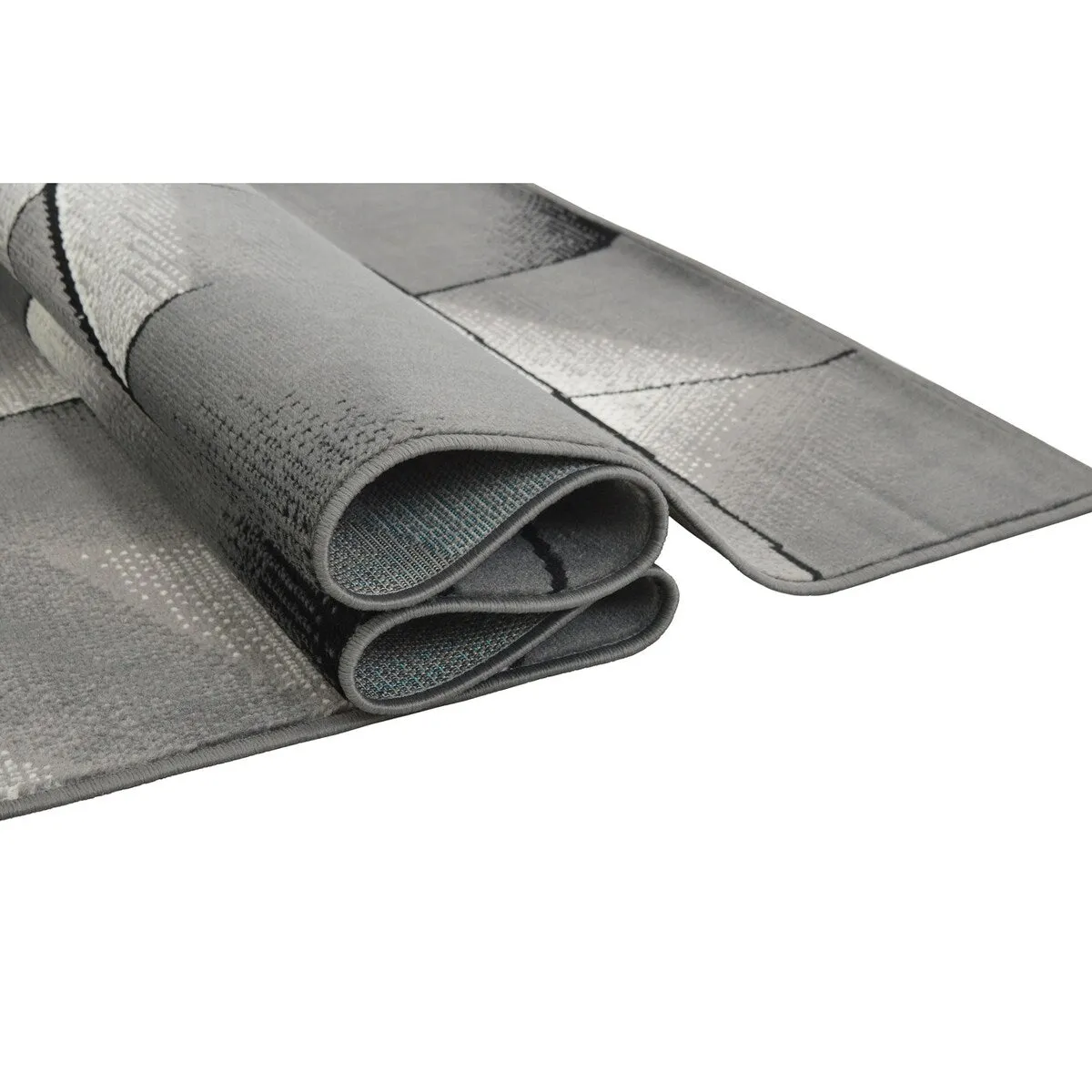 Allstar Modern Accent Rug with Intersecting Line design