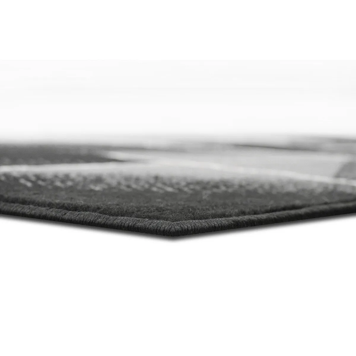Allstar Modern Accent Rug with Intersecting Line design