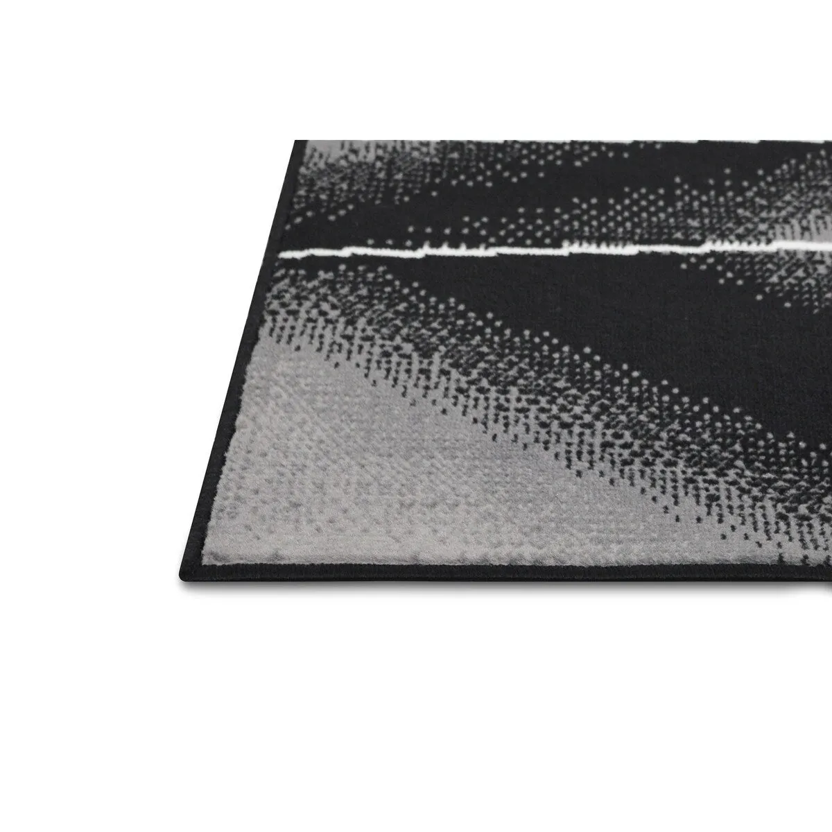 Allstar Modern Accent Rug with Intersecting Line design