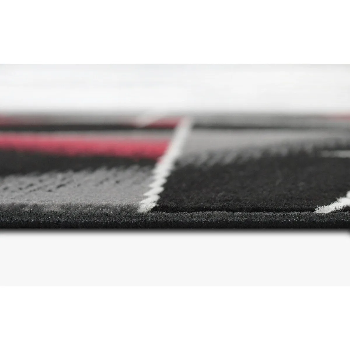 Allstar Modern Accent Rug with Intersecting Line design
