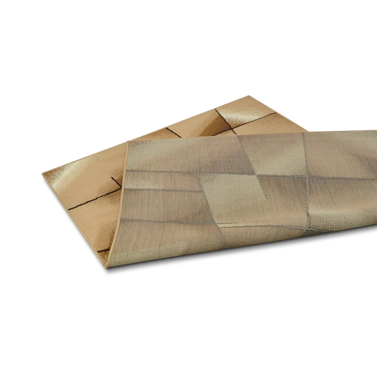 Allstar Modern Accent Rug with Intersecting Line design