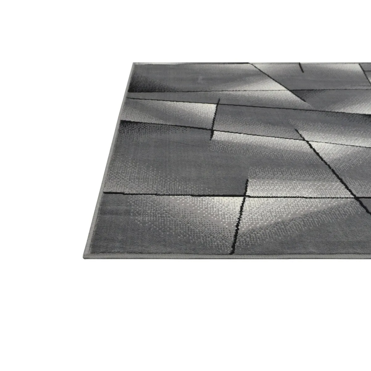 Allstar Modern Accent Rug with Intersecting Line design