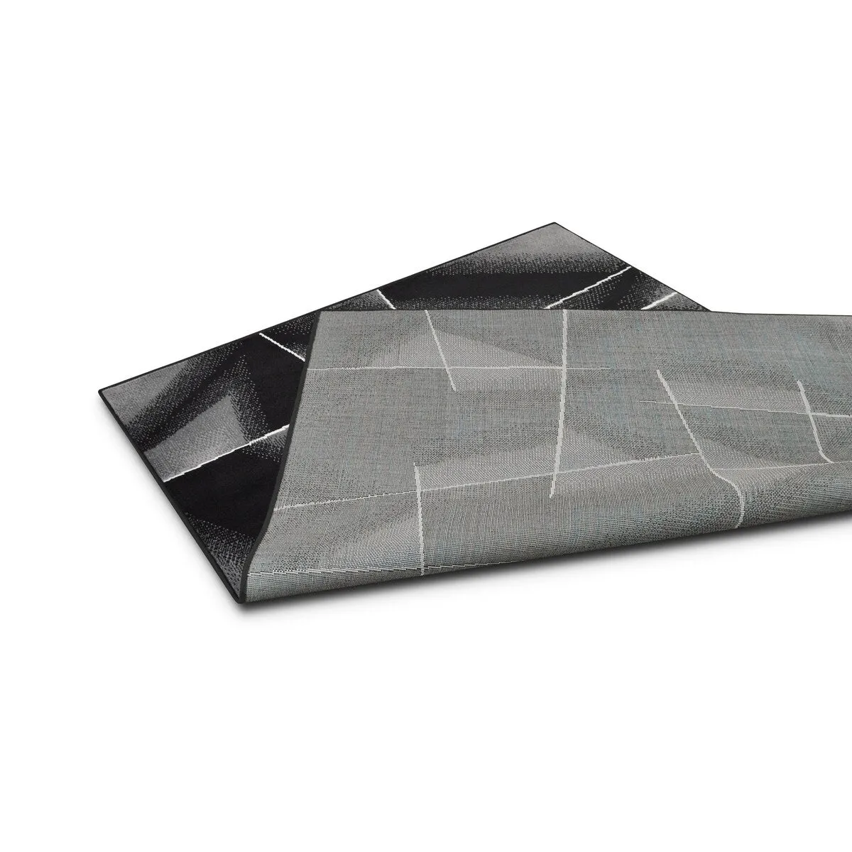 Allstar Modern Accent Rug with Intersecting Line design