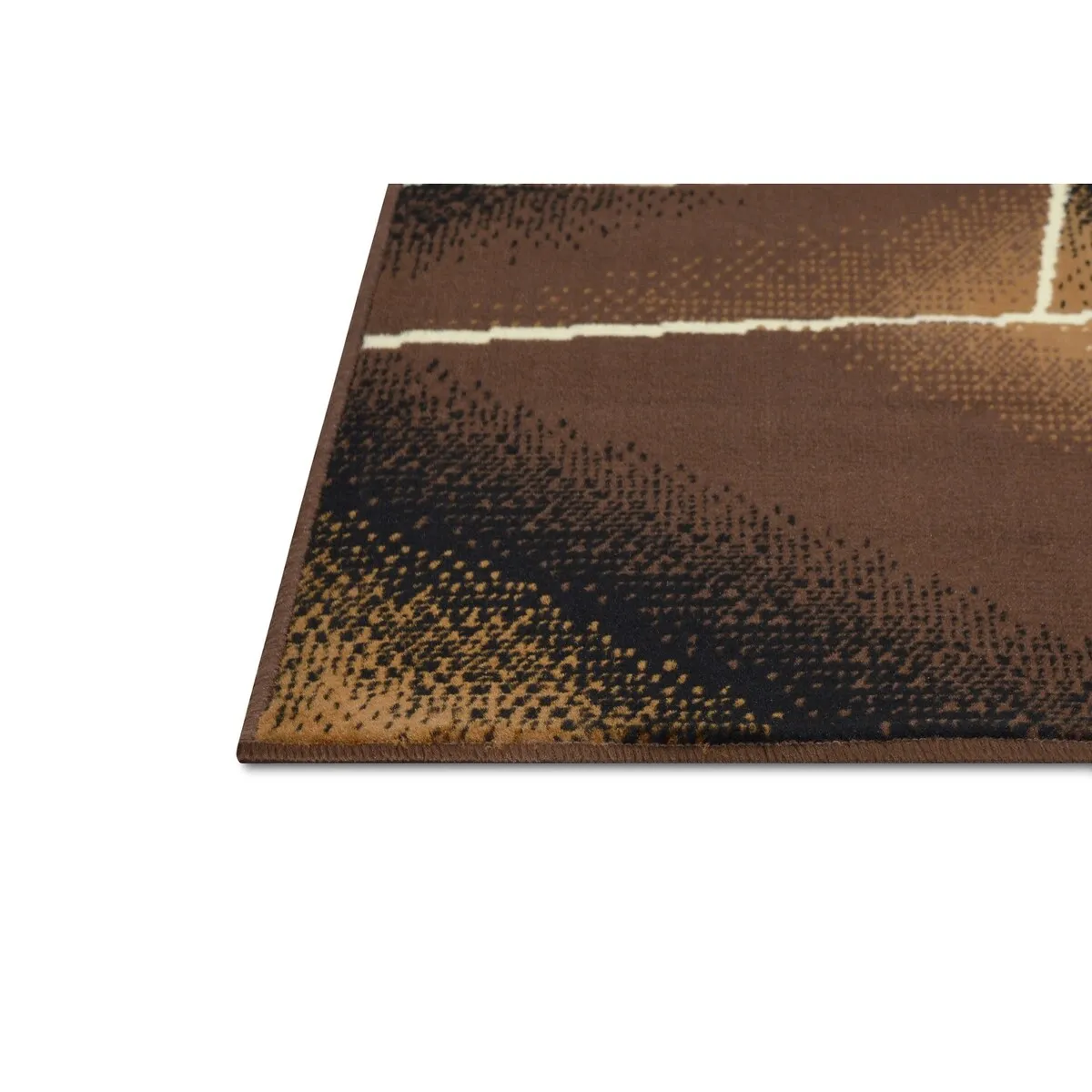 Allstar Modern Accent Rug with Intersecting Line design