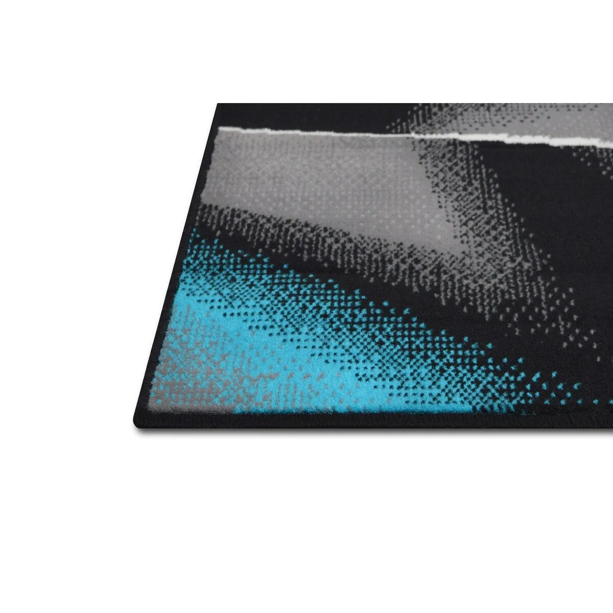 Allstar Modern Accent Rug with Intersecting Line design